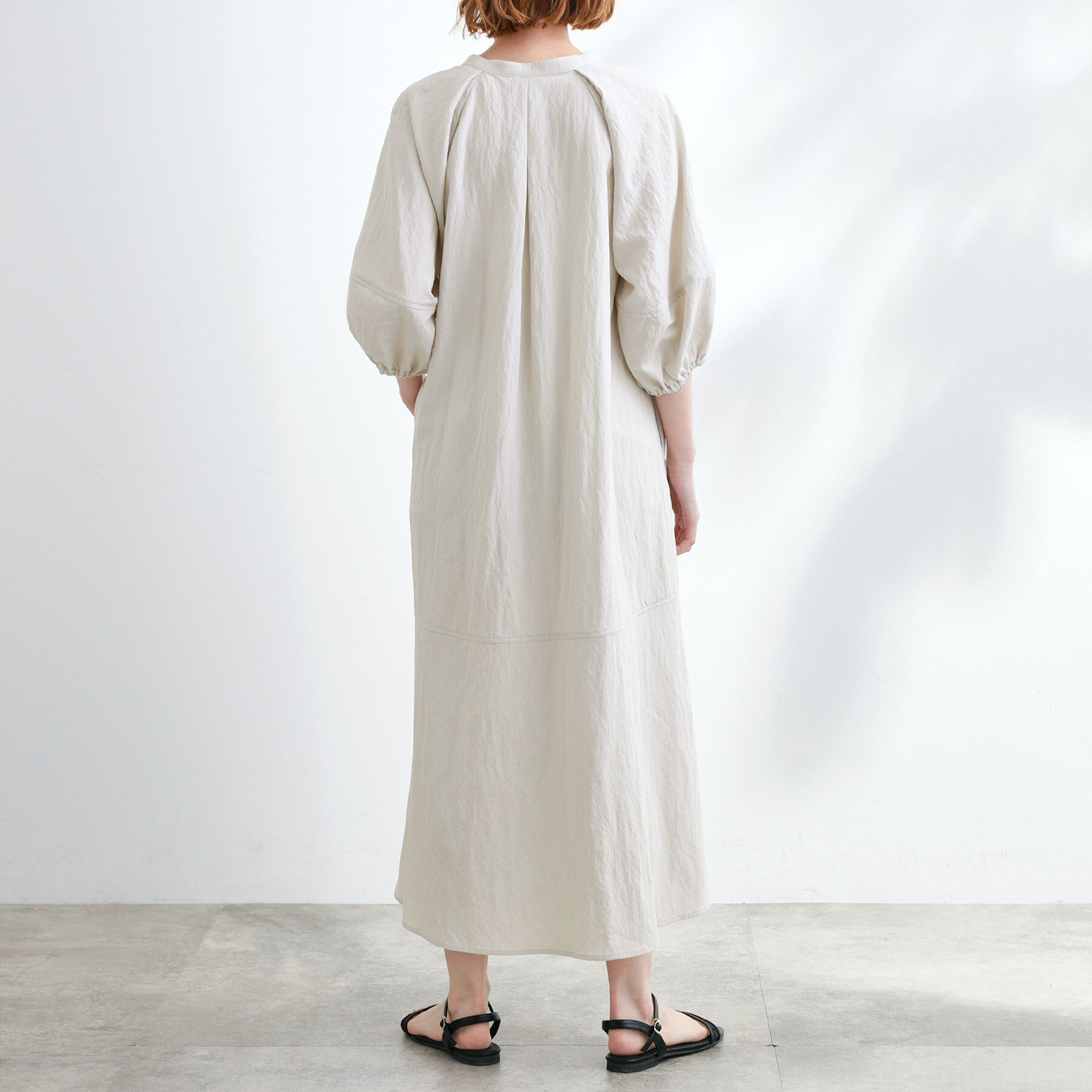 grove「お洒落で快適 ラグランスリーブワンピース」|ワンピース|