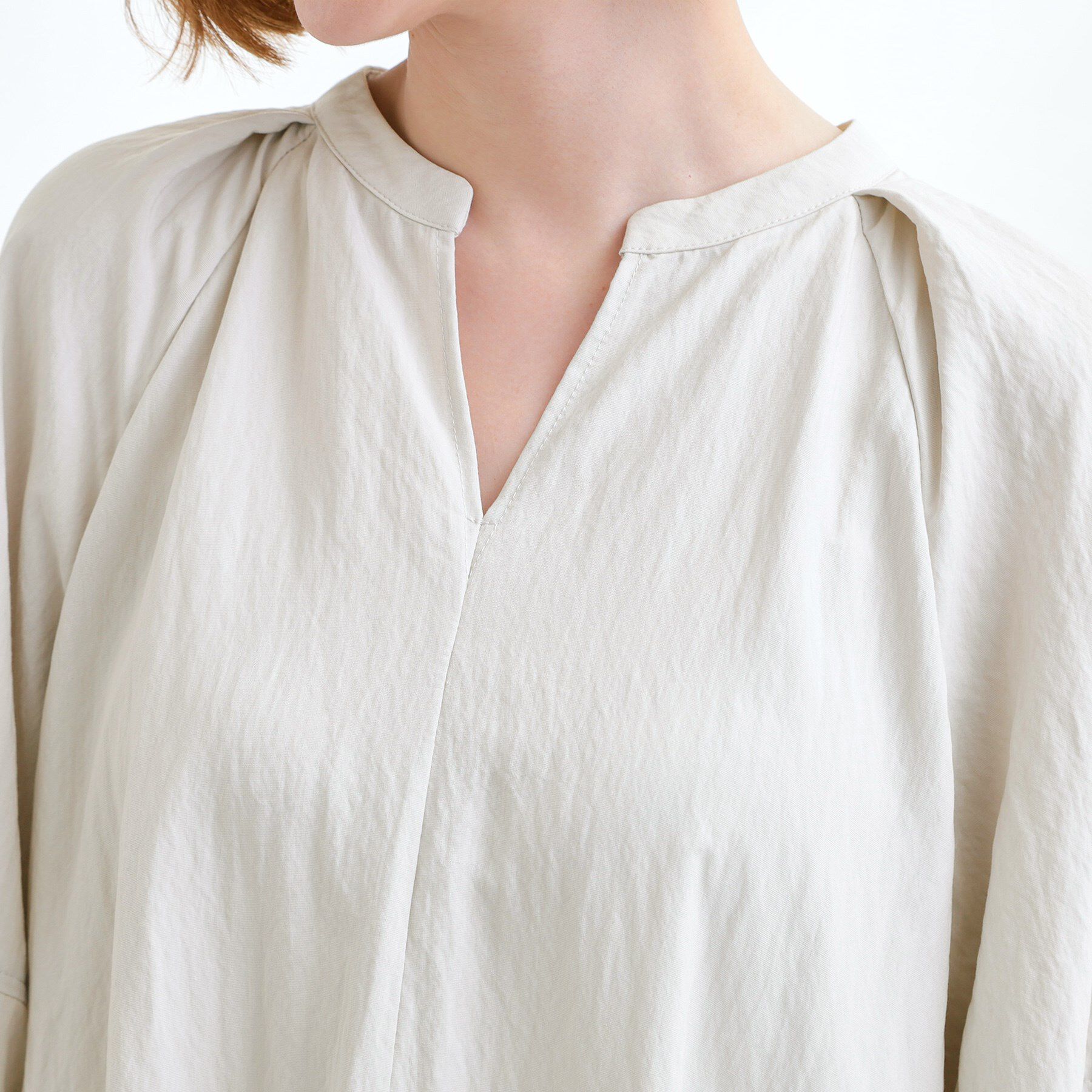 grove「お洒落で快適 ラグランスリーブワンピース」|ワンピース|