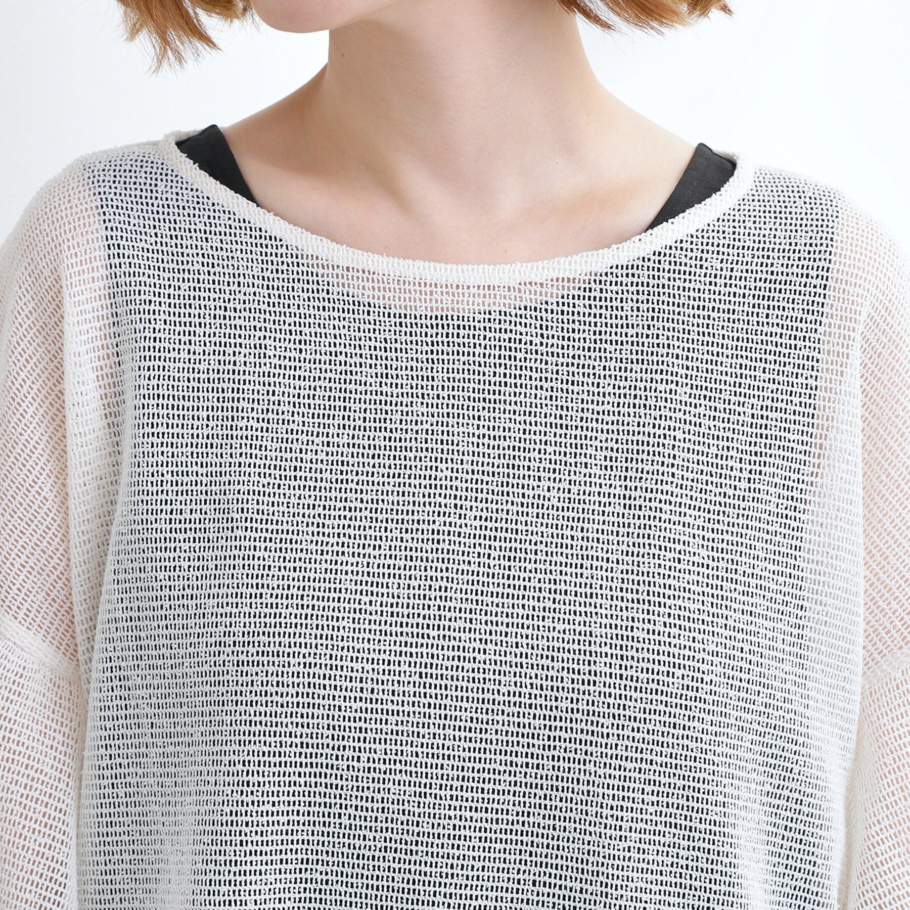 grove「着回し◎夏に嬉しいSET　メッシュブラウス&times;フレアワンピース」|ワンピース|