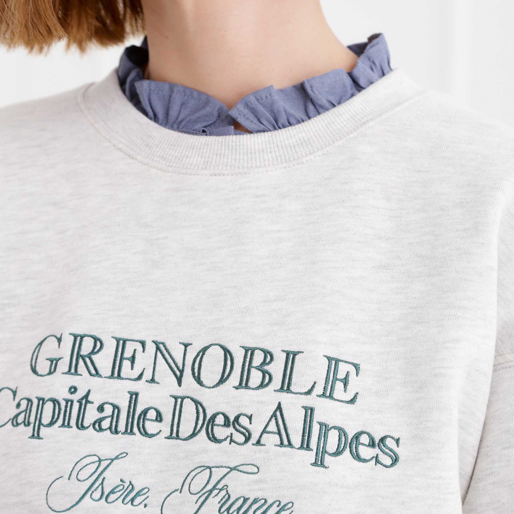 grove「プレッピーロゴ裏起毛スウェット」|パーカー|