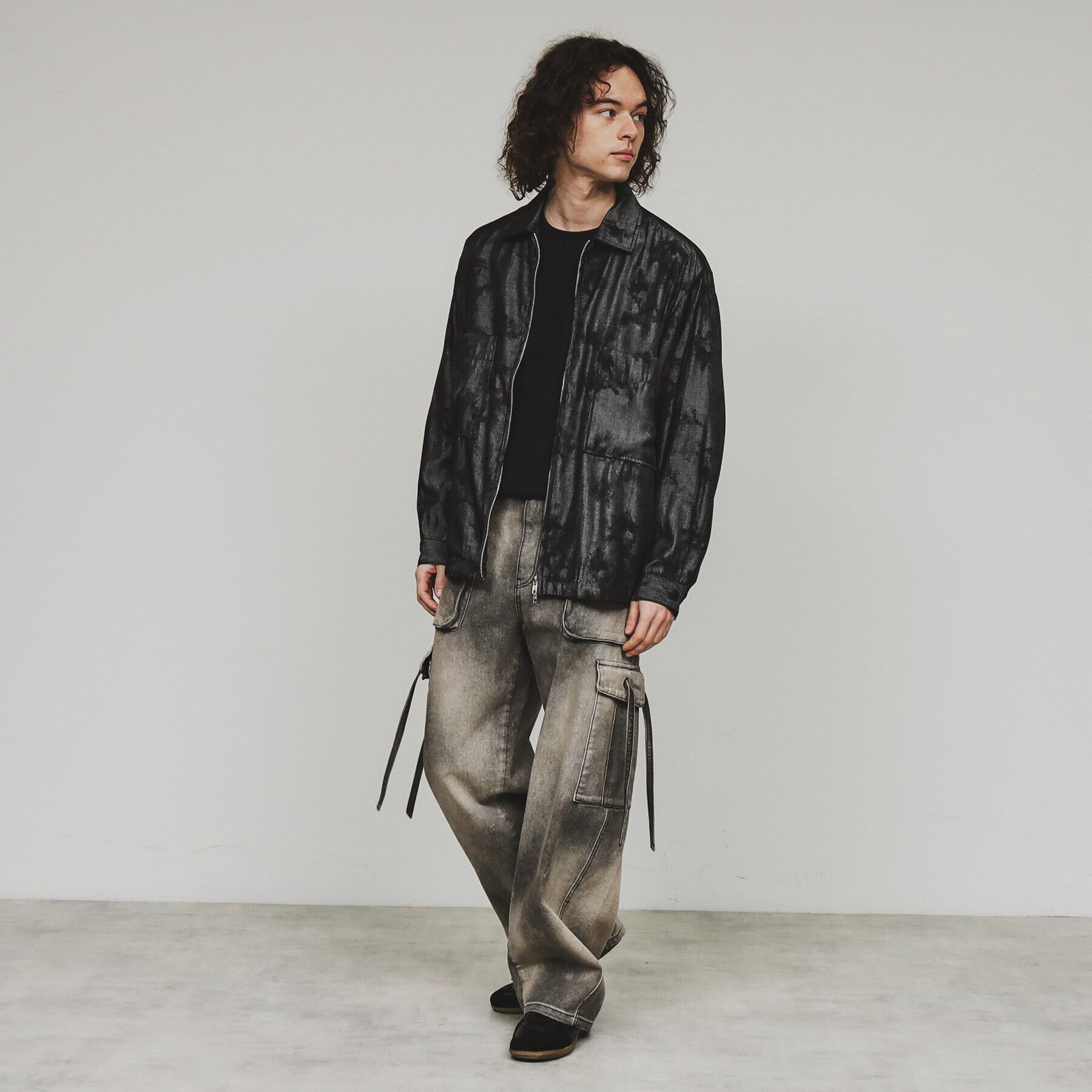 tk.TAKEO KIKUCHI「シャンブレーシャツアウター」|シャツ・ブラウス|