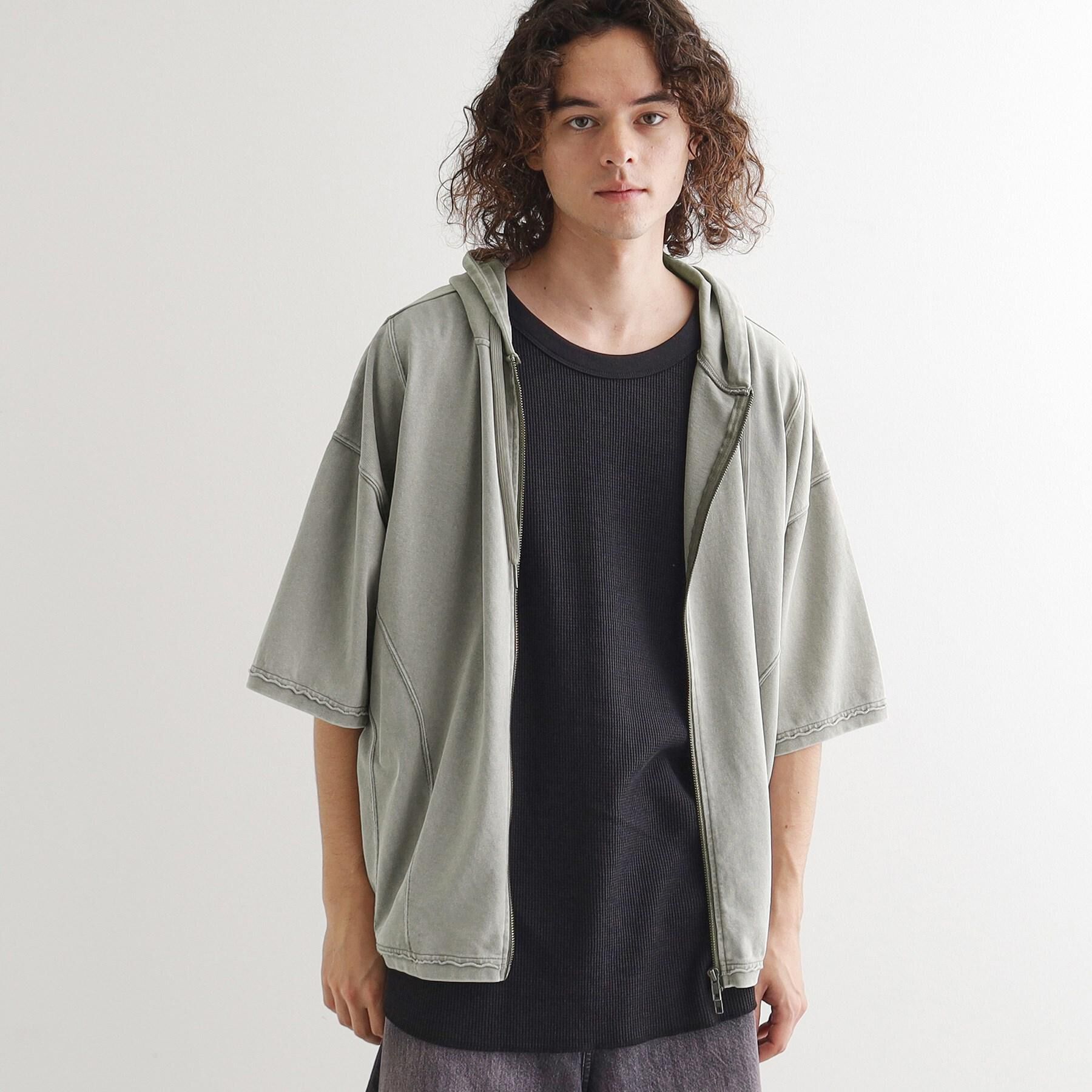 tk.TAKEO KIKUCHI「ヴィンテージライククロップドパーカ」|パーカー|