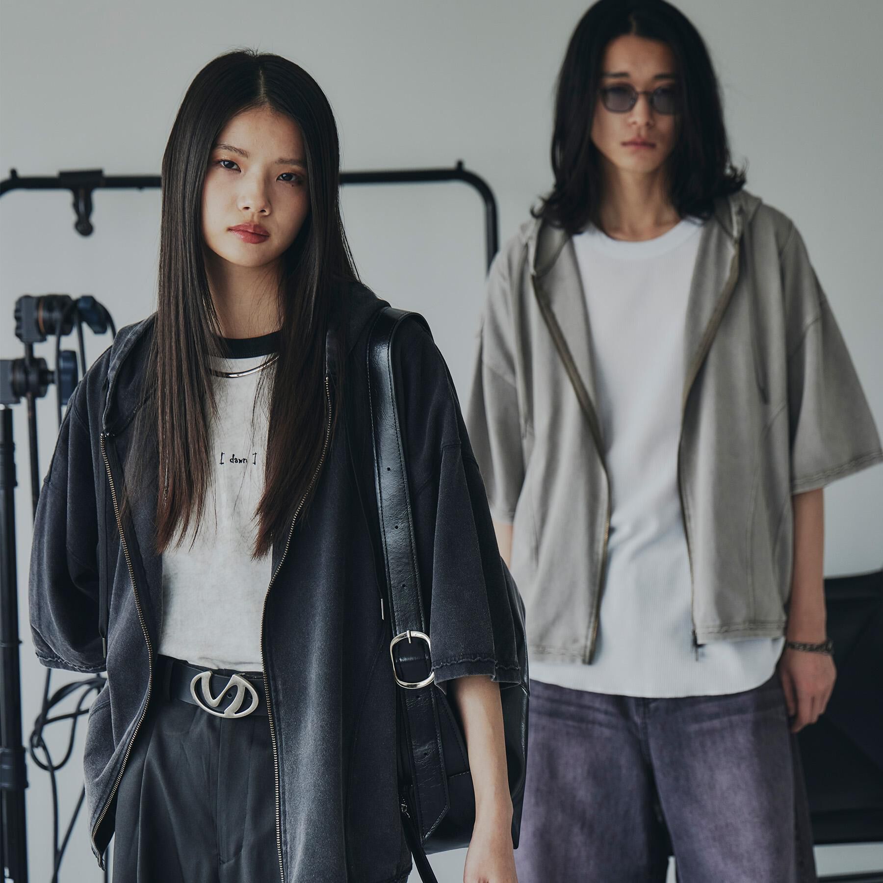 tk.TAKEO KIKUCHI「ヴィンテージライククロップドパーカ」|パーカー|