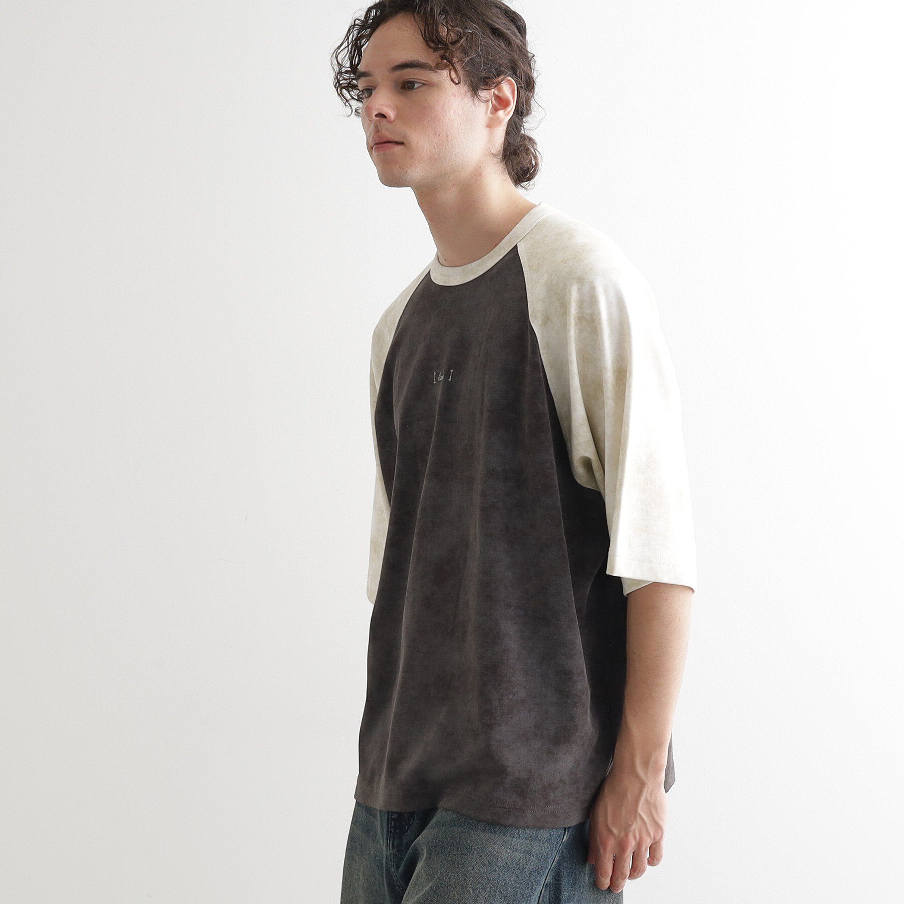 tk.TAKEO KIKUCHI「ヴィンテージライクラグランTシャツ」|Tシャツ・カットソー|