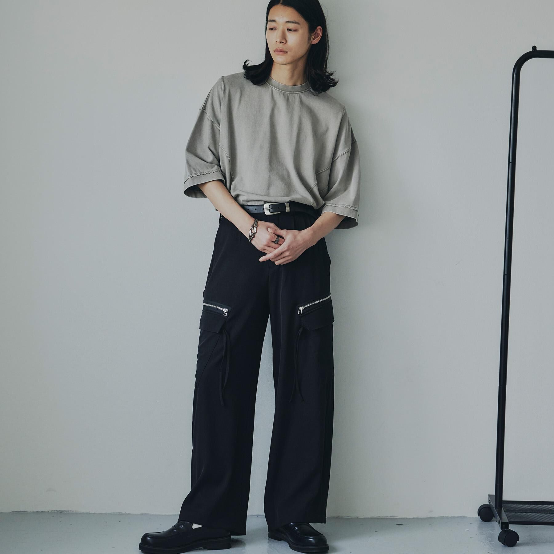 tk.TAKEO KIKUCHI「AラインサイドZIPカーゴパンツ」|その他|