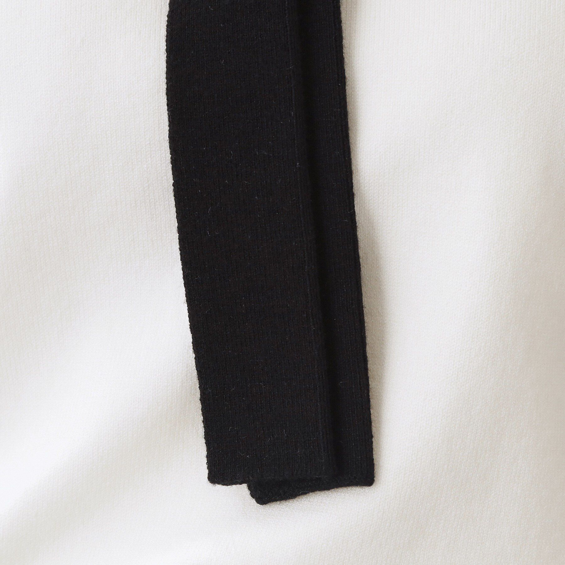 index「バイカラーボウタイパール調ニット【洗濯機OK】」|ニット・セーター|