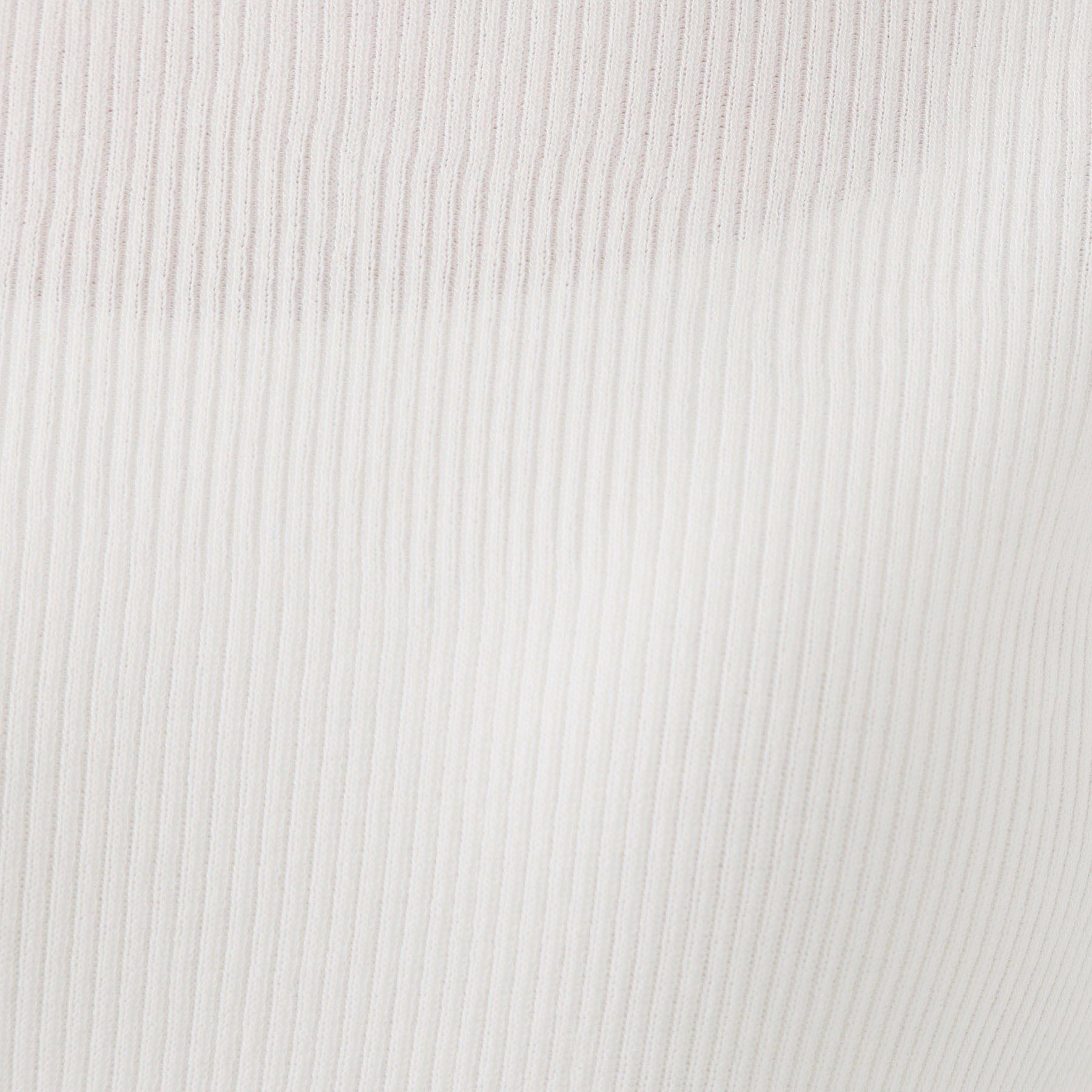 OPAQUE.CLIP「シアーリブハーフスリーブニット【洗濯機洗い可/抗ピル】」|ニット・セーター|