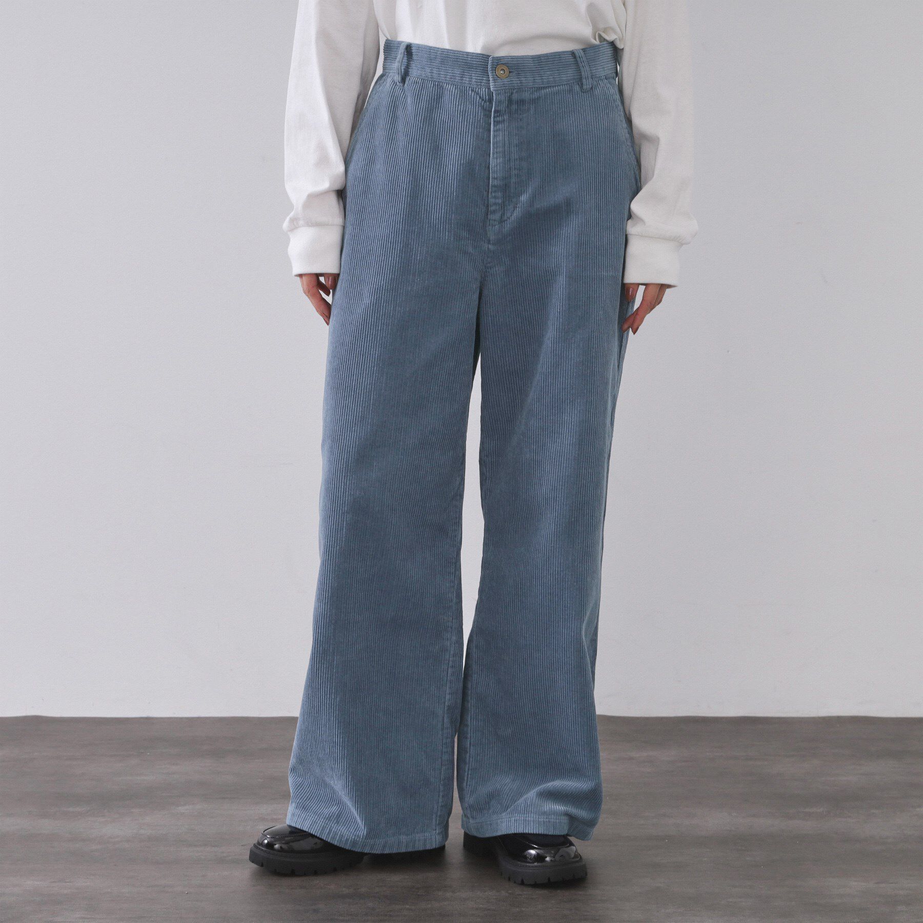OPAQUE.CLIP「コーデュロイワイドパンツ【洗濯機OK】」|その他|