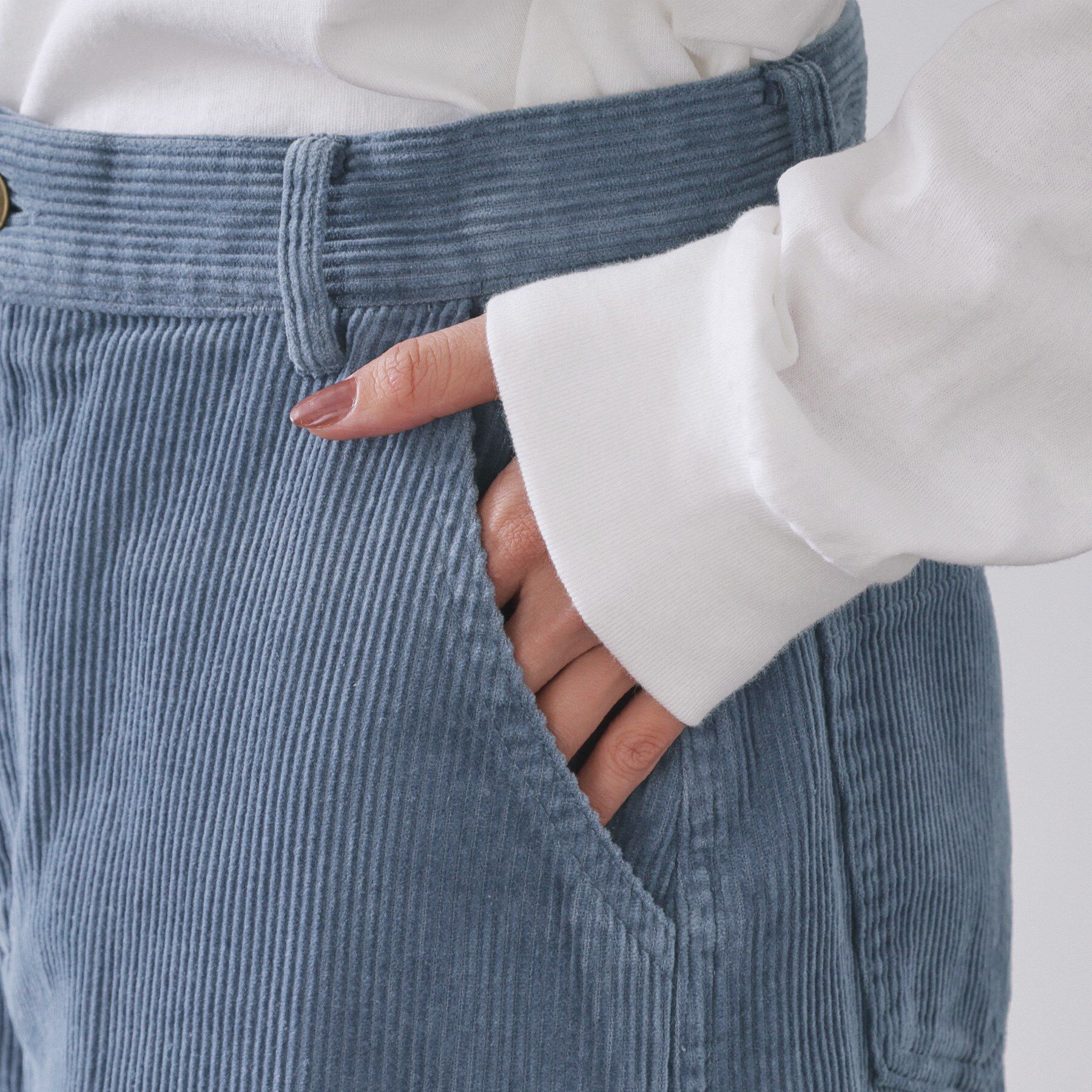 OPAQUE.CLIP「コーデュロイワイドパンツ【洗濯機OK】」|その他|