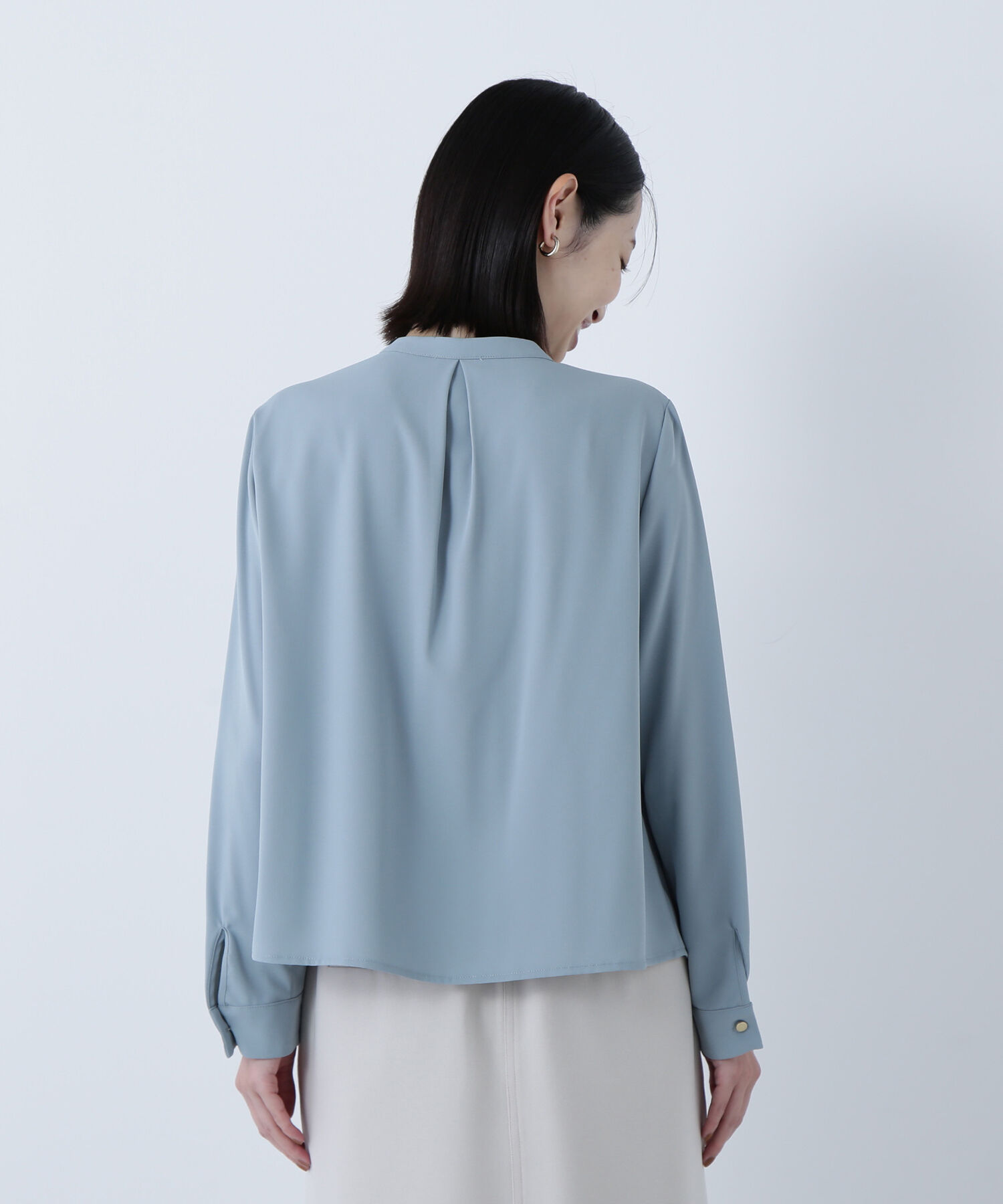  「フロントタックブラウス」|シャツ・ブラウス|