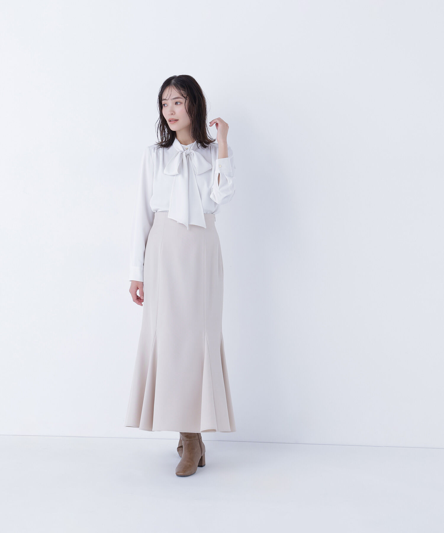  「2wayリボンボウブラウス」|シャツ・ブラウス|