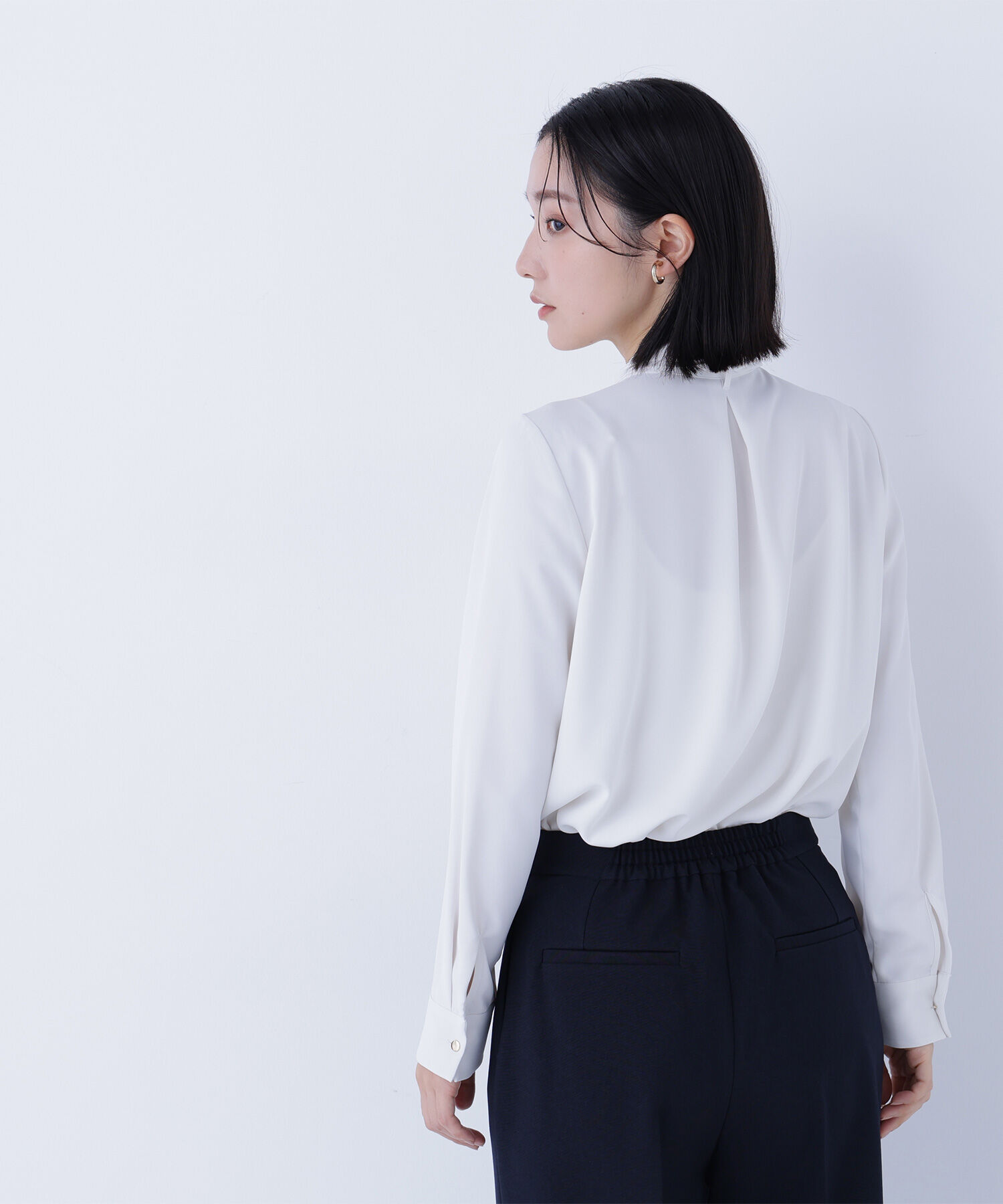  「2wayリボンボウブラウス」|シャツ・ブラウス|