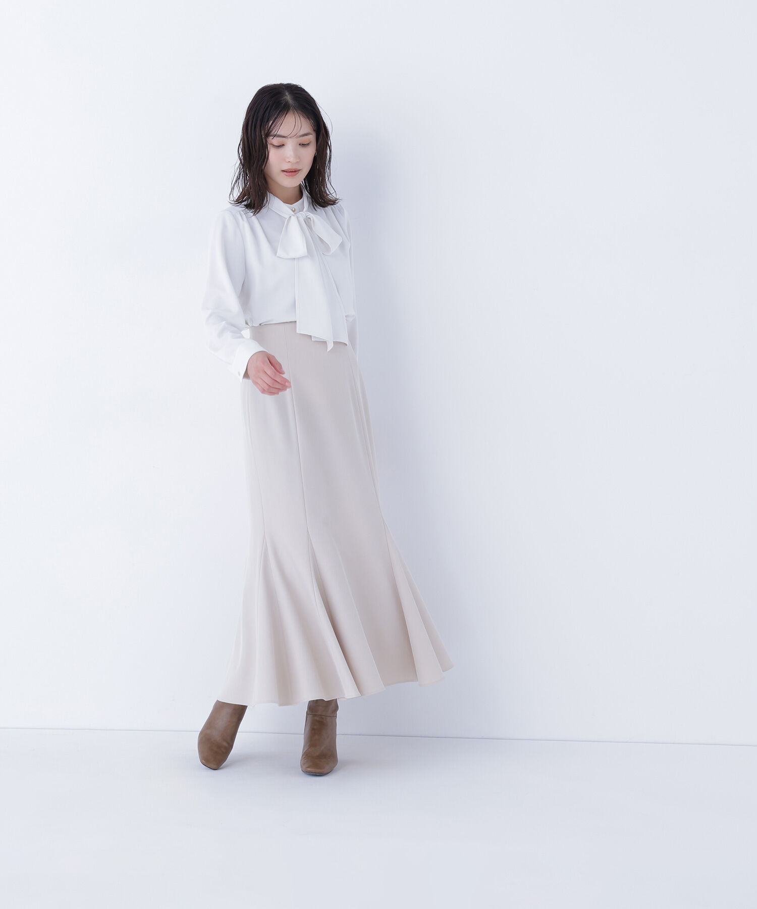  「2wayリボンボウブラウス」|シャツ・ブラウス|