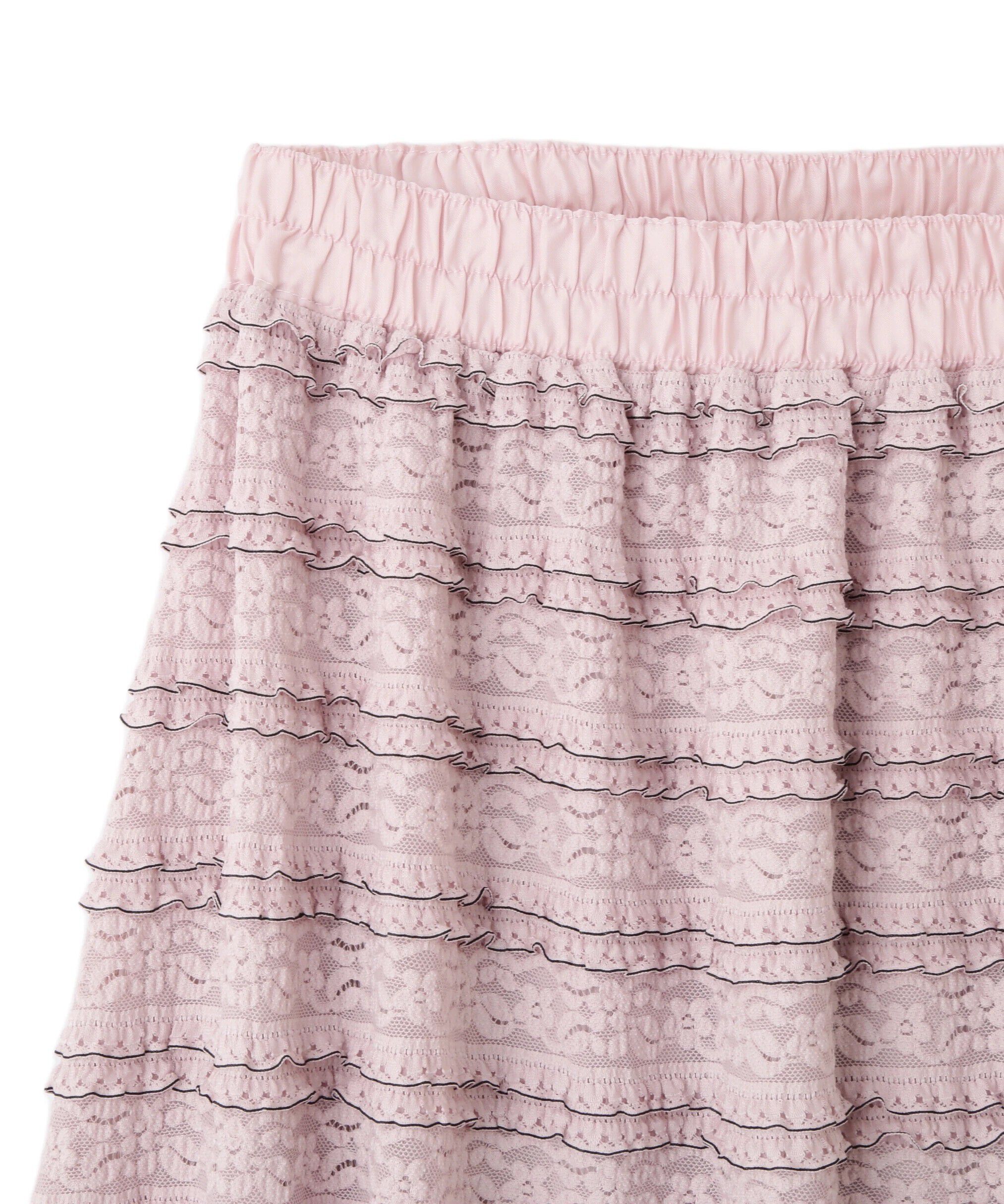  「バイカラーストレッチレースセットアップ」|ワンピース|