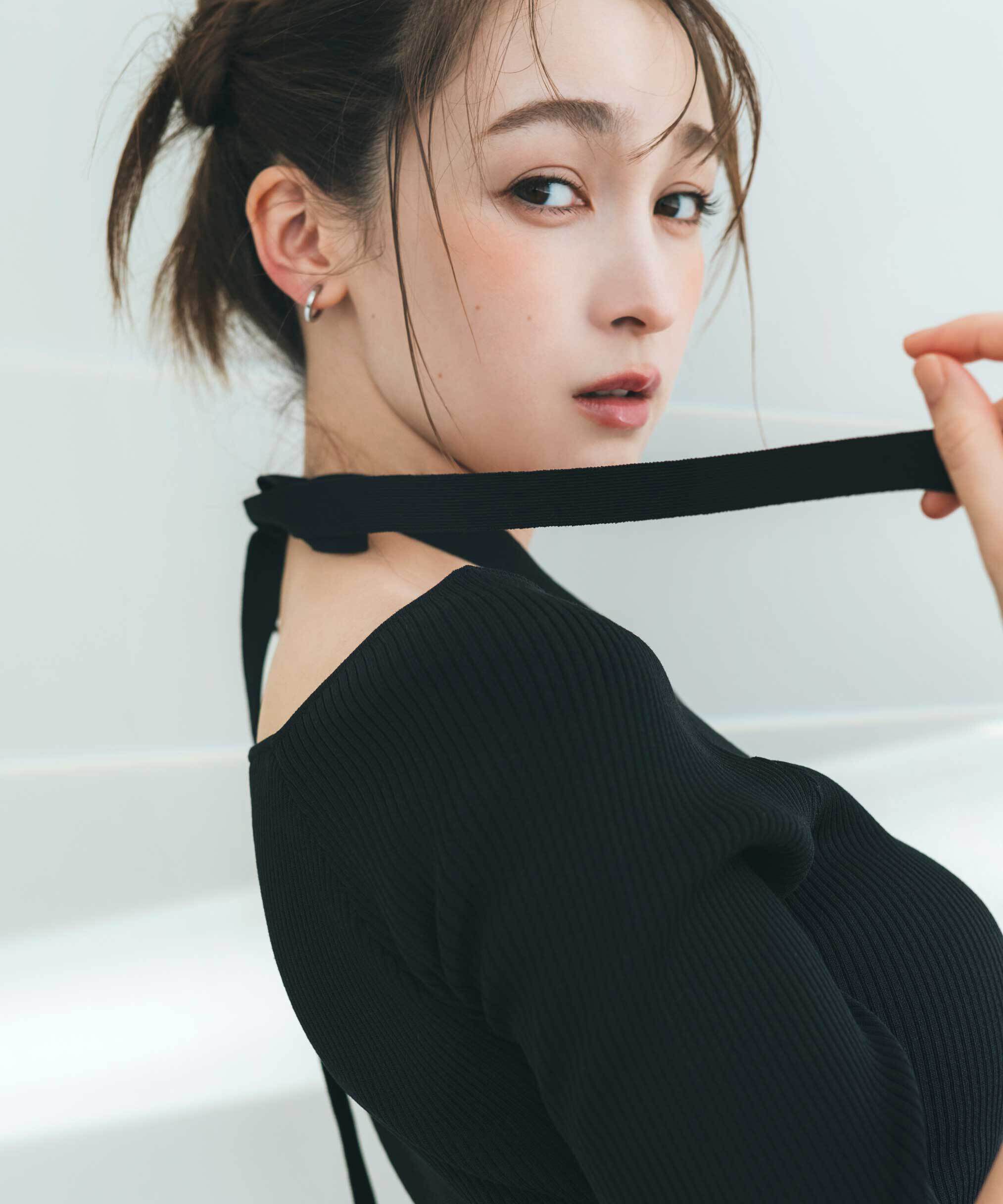  「ホルターネックニットトップス」|ニット・セーター|