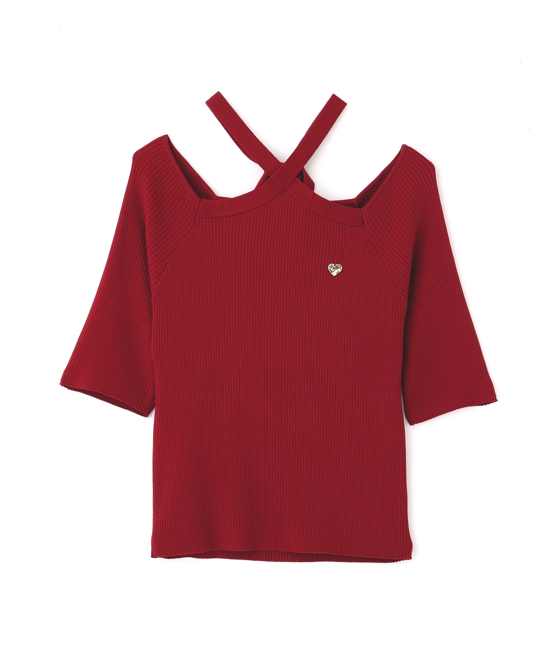  「ホルターネックニットトップス」|ニット・セーター|