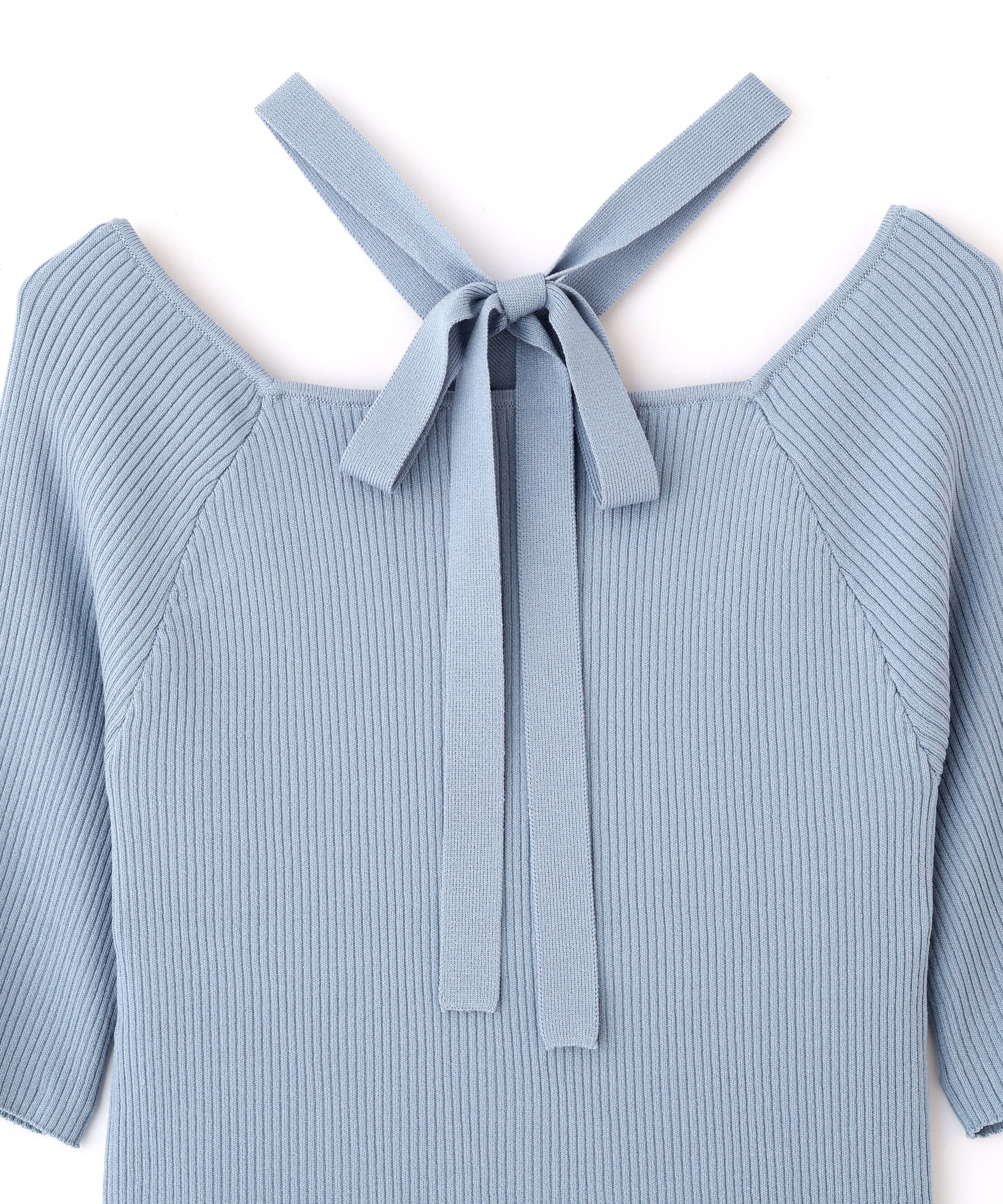  「ホルターネックニットトップス」|ニット・セーター|