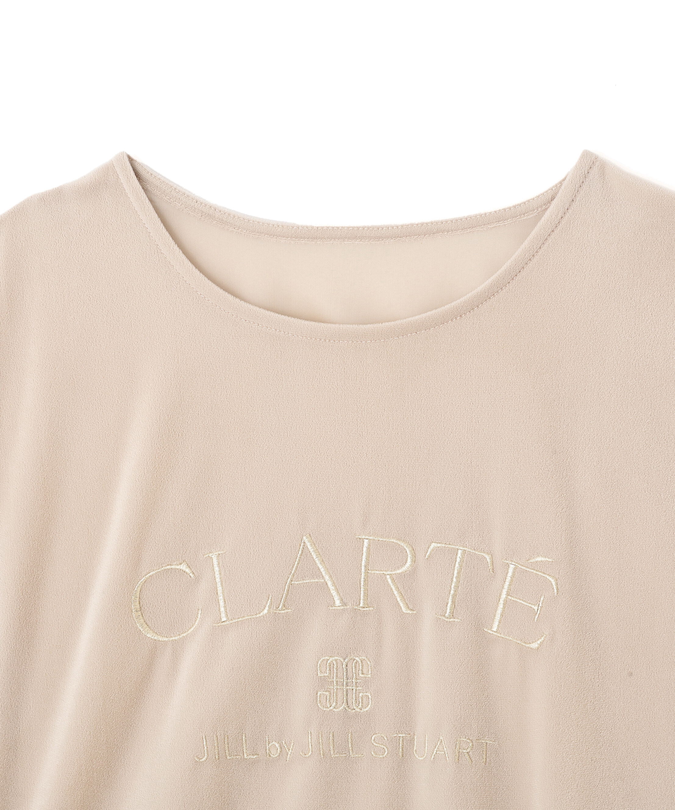  「ベロアコンパクトTシャツ」|Tシャツ・カットソー|