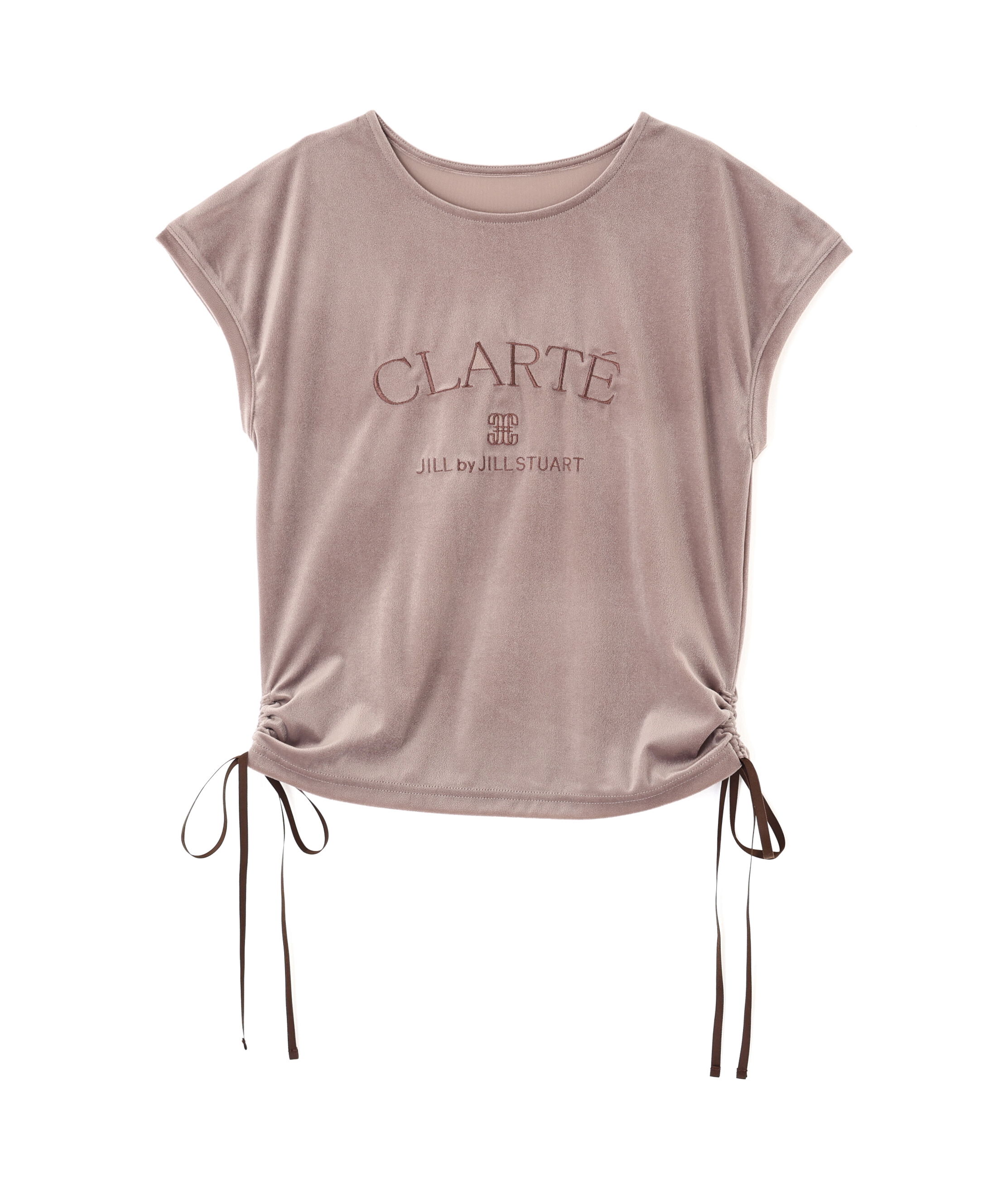  「ベロアコンパクトTシャツ」|Tシャツ・カットソー|