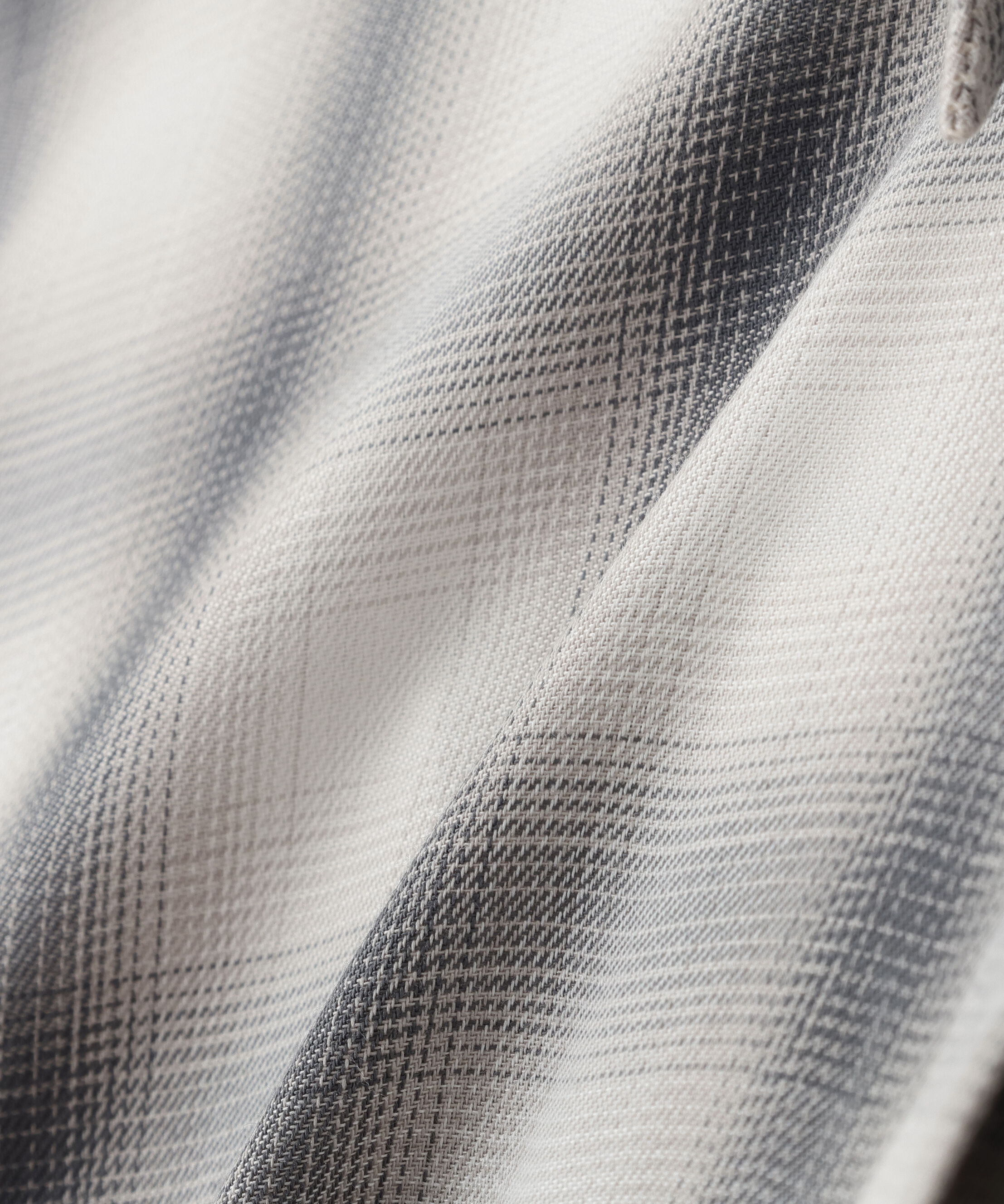  「オンブレーチェック短丈シャツ」|シャツ・ブラウス|