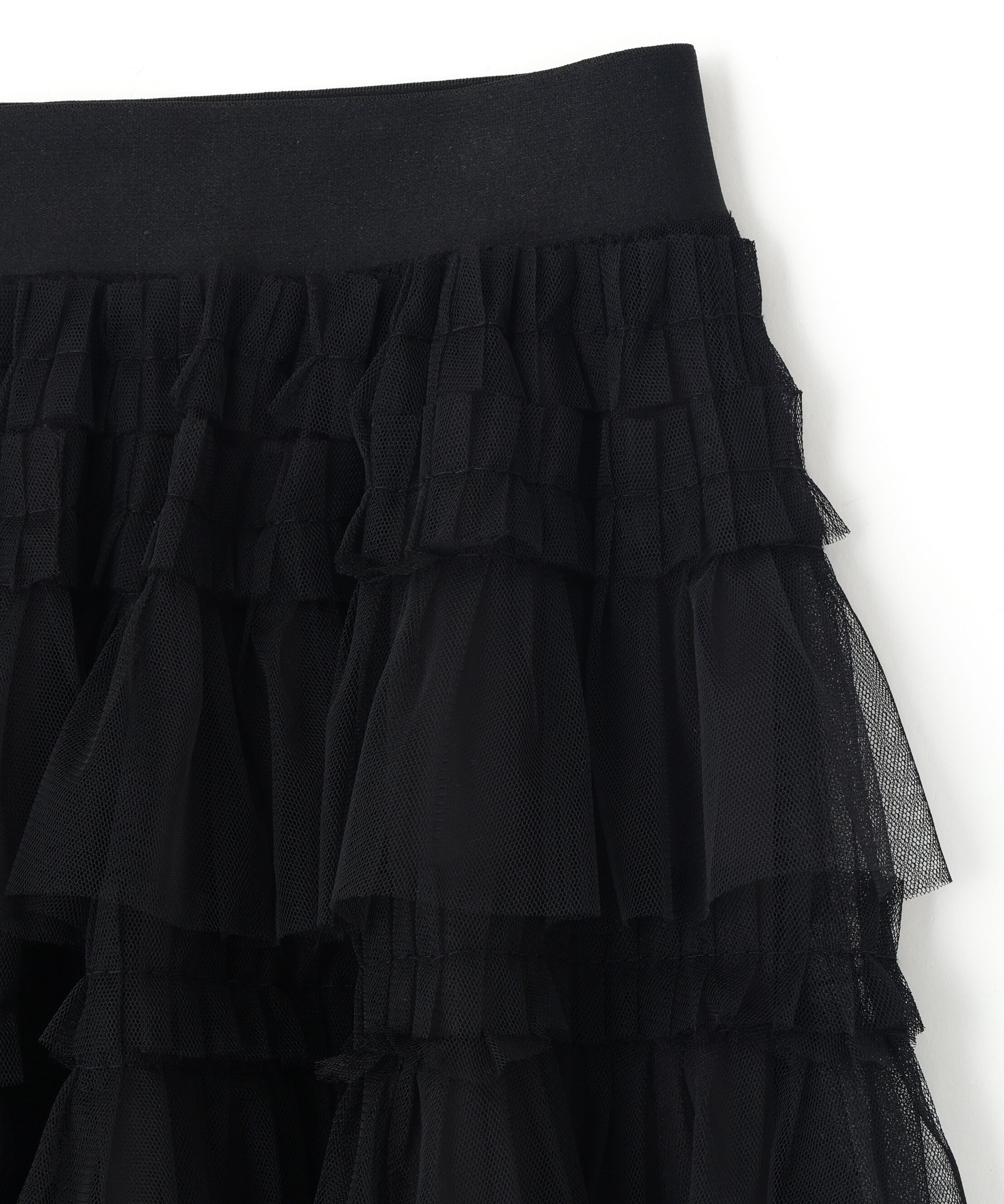  「フリルテープティアードスカート」|スカート|