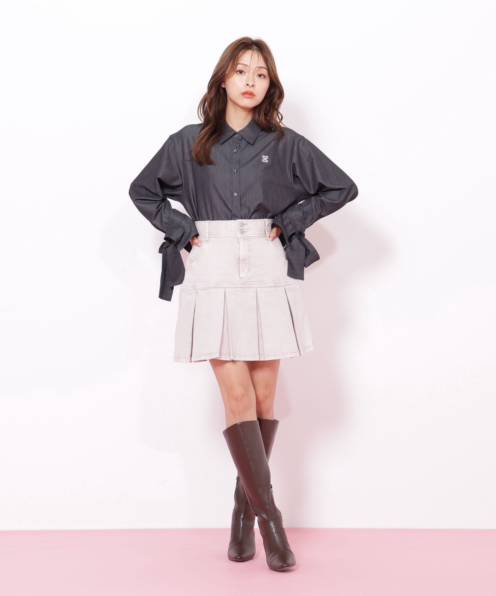  「アイコニック袖リボンブラウス」|シャツ・ブラウス|