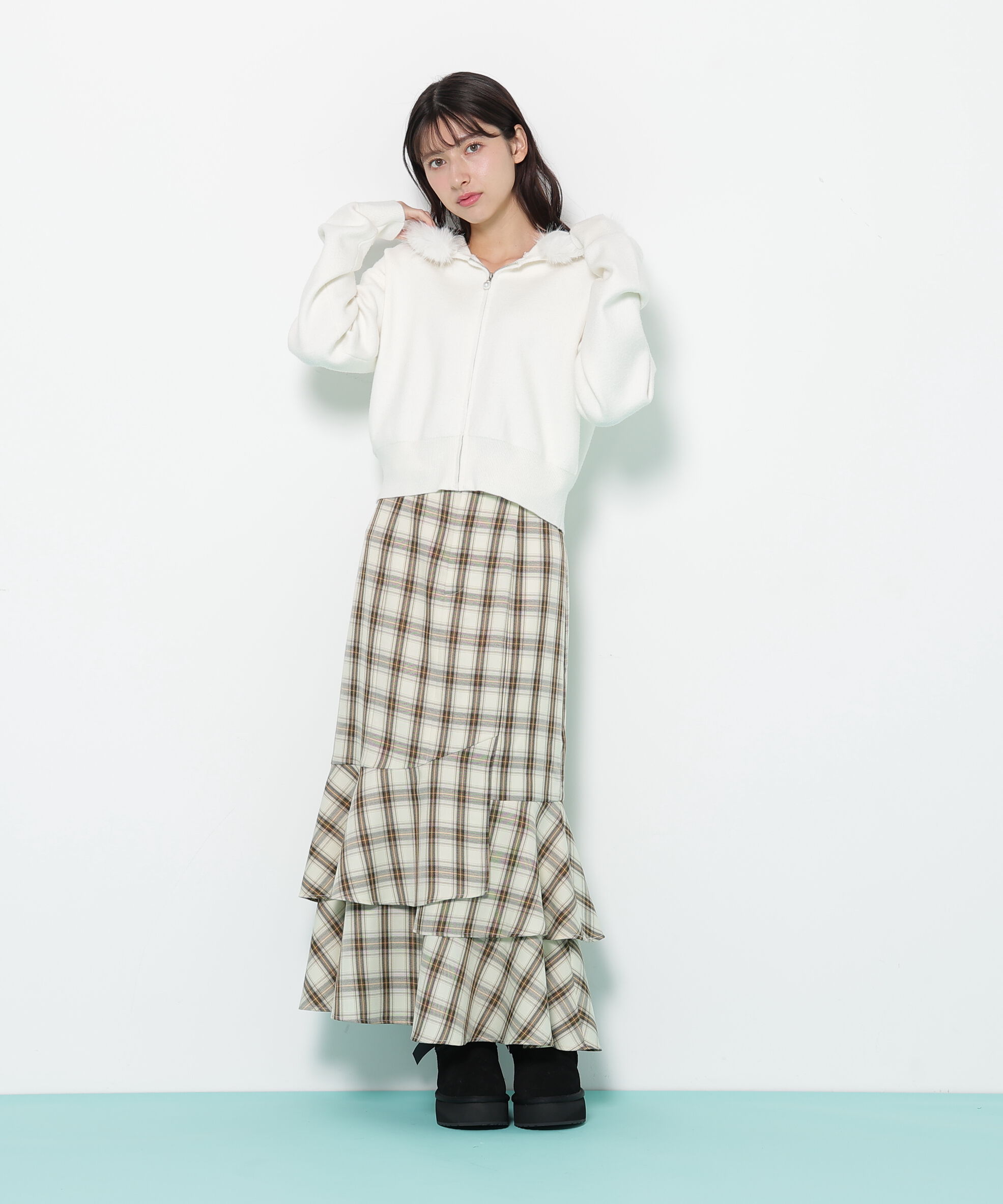  「ナローマーメイドスカート」|スカート|