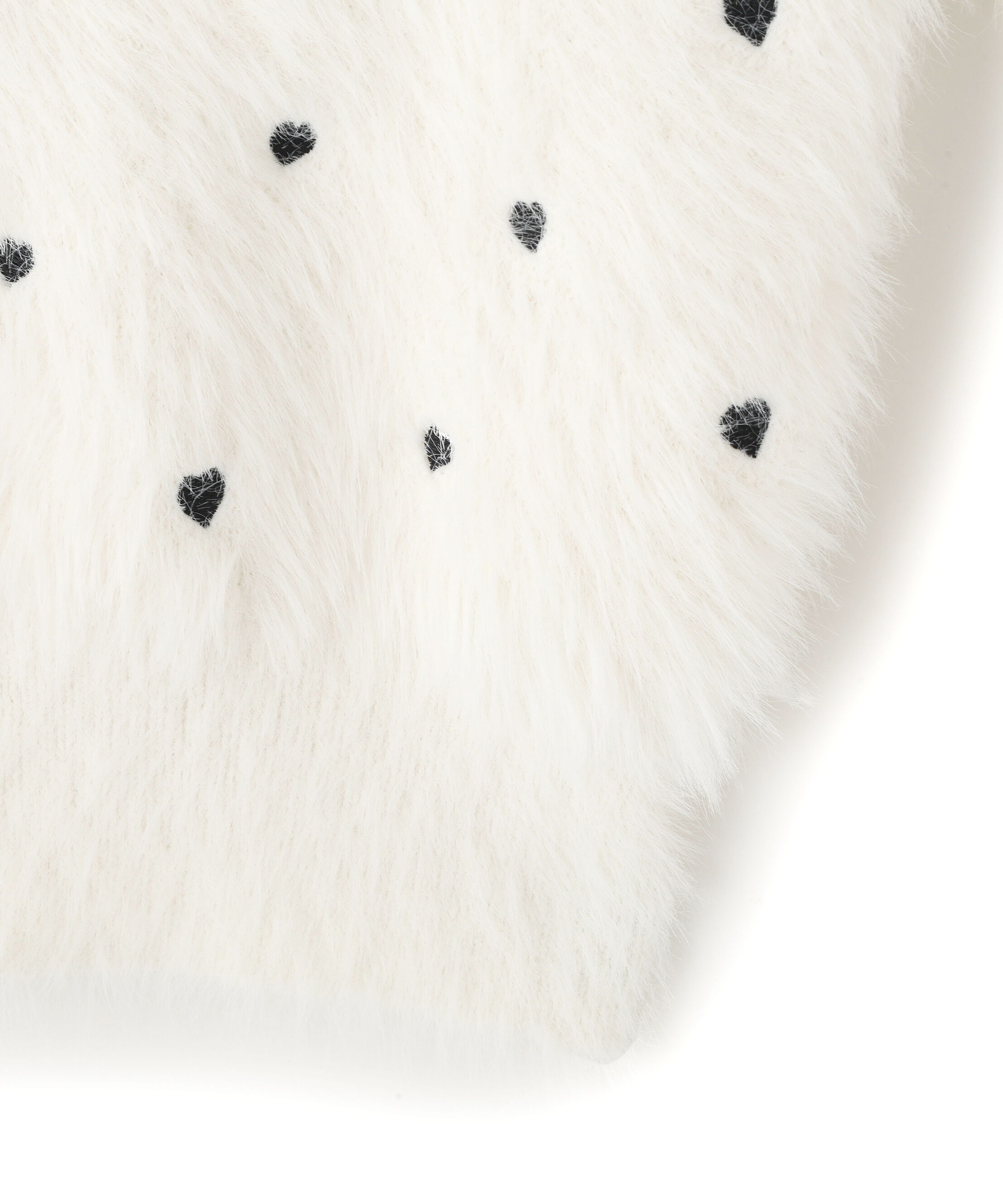  「ハート刺繍シャギーニット」|ニット・セーター|