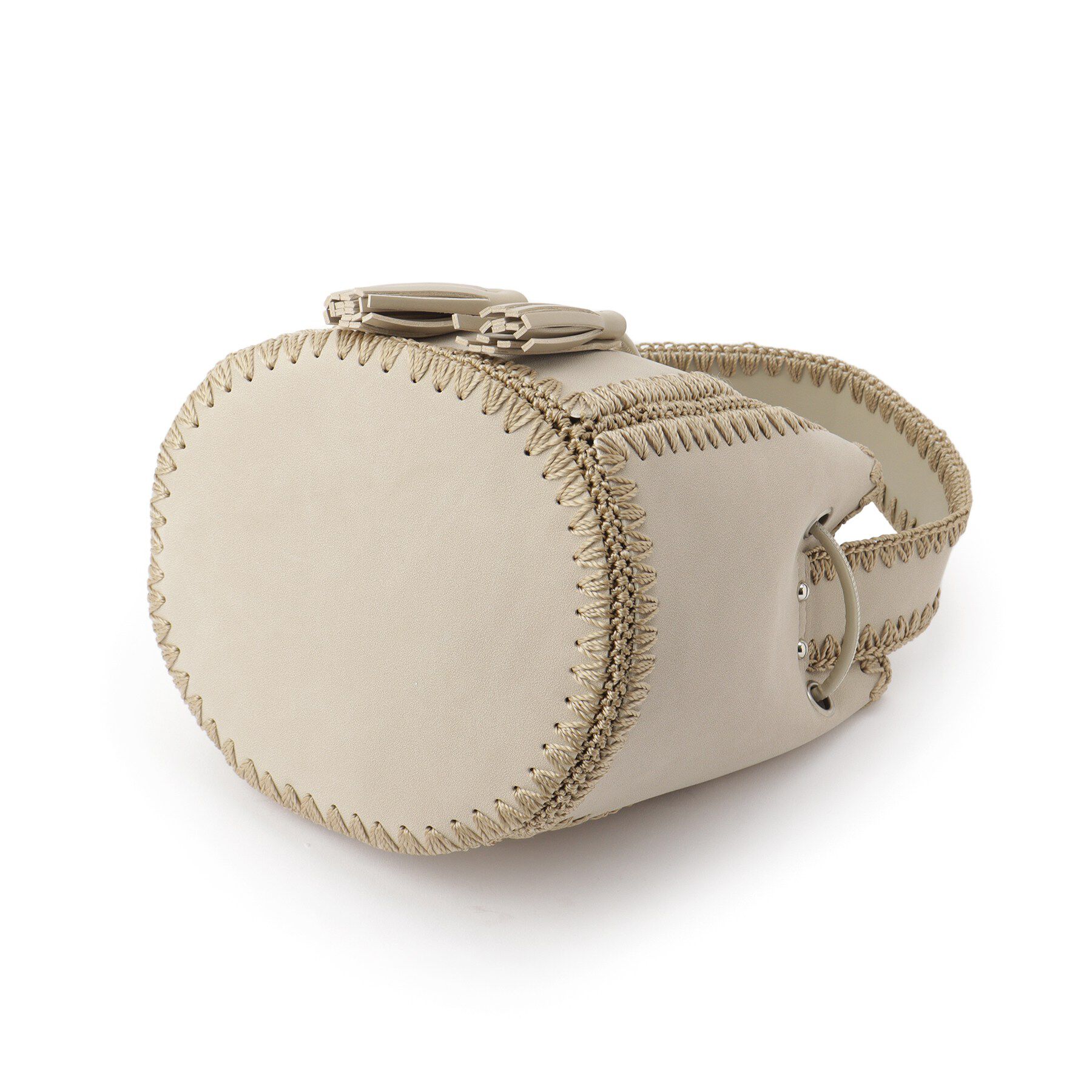 Dessin「【軽量】スエードライク巾着バケツバッグ」|ハンドバッグ|