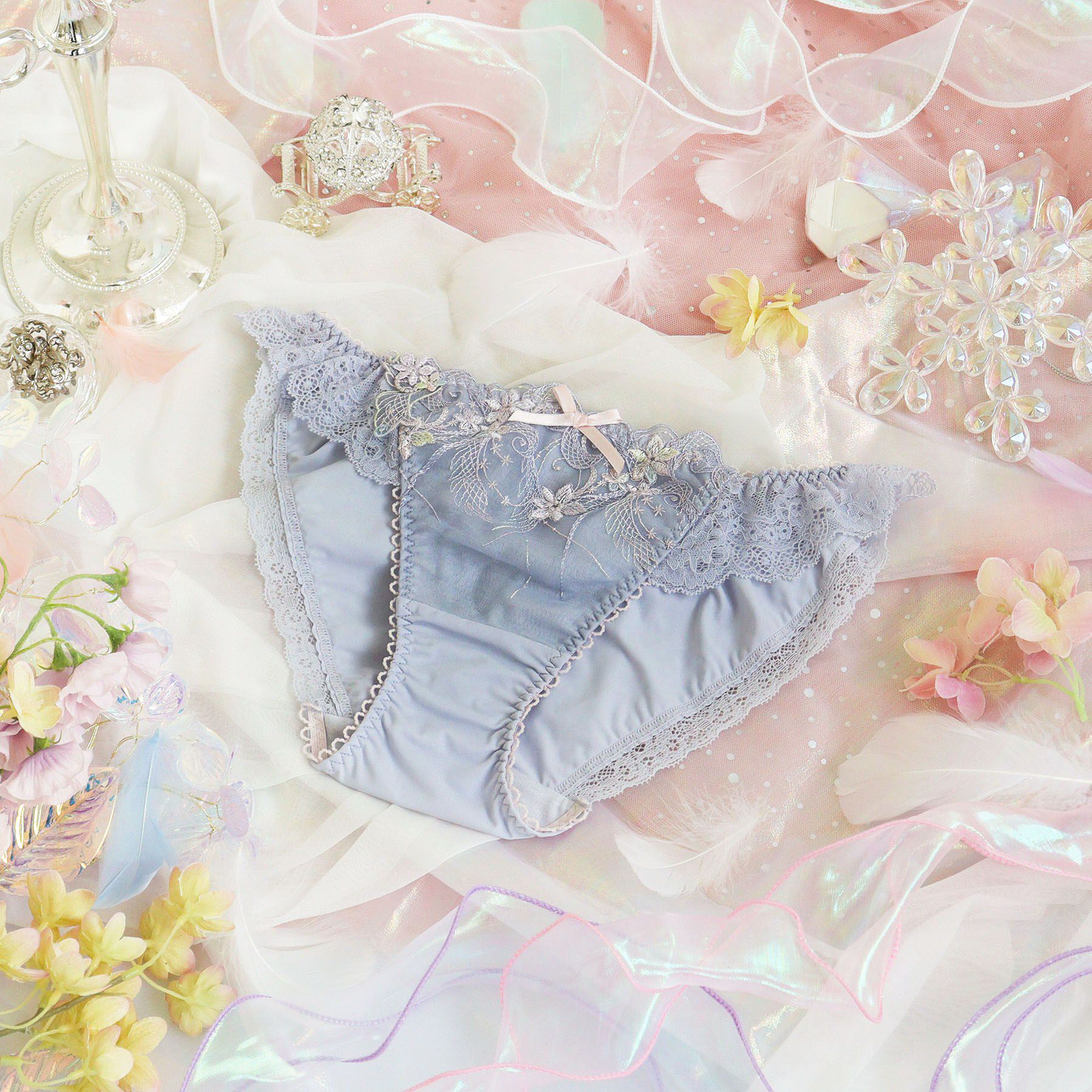 Risa Magli「コリンナ ノーマルショーツ」|インナー|パープル(083)