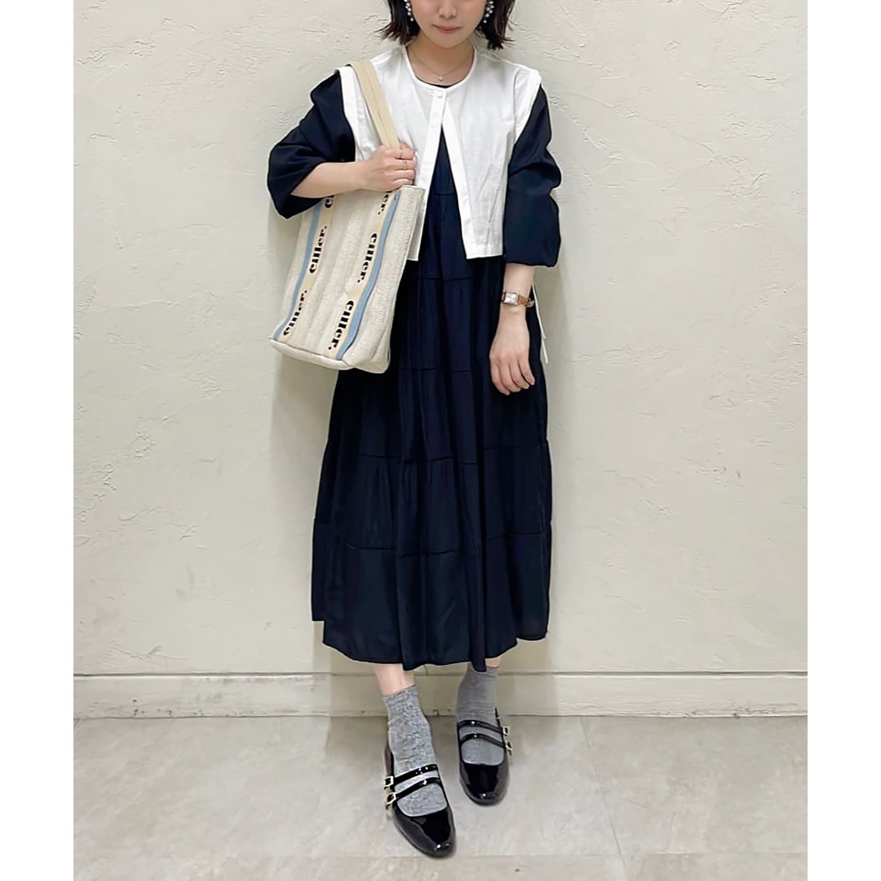 Ober Tashe「高評価レビュー！ロゴテープトート」|トートバッグ|