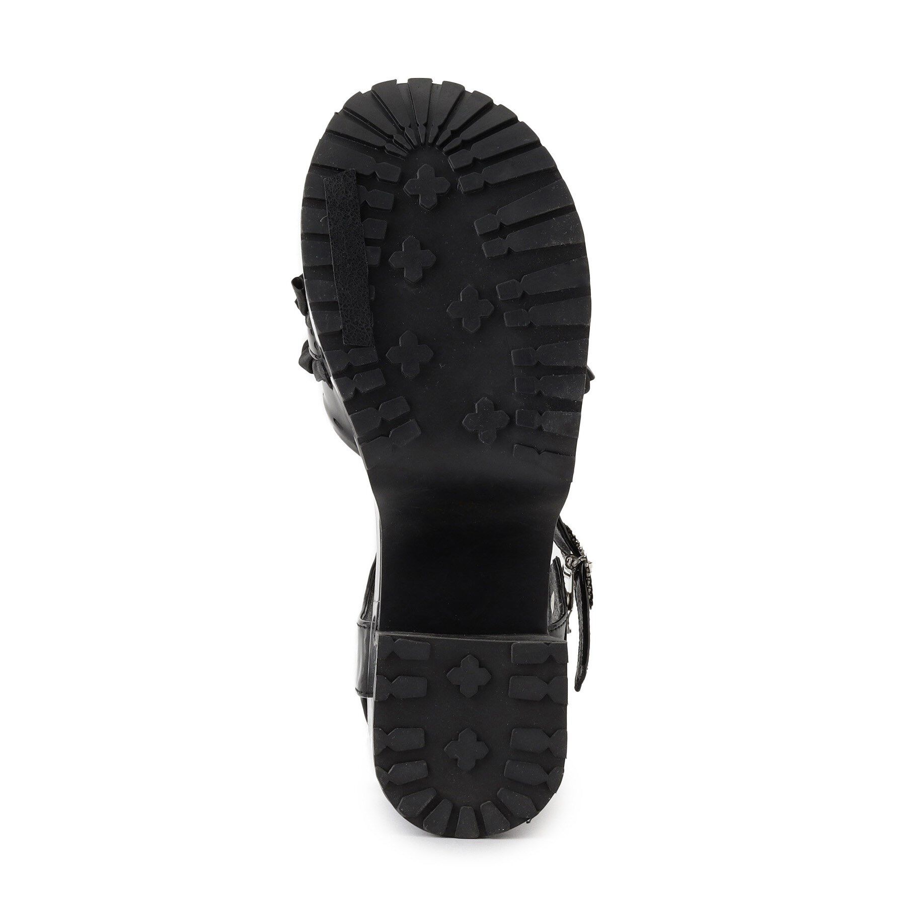 csT&P「厚底ハートチェ―ン付き十字架サンダル」|サンダル|