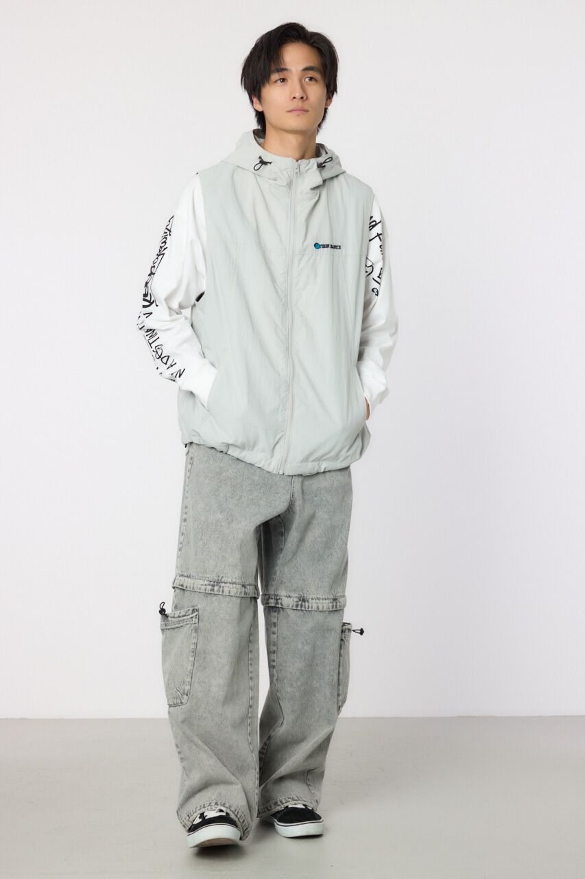 RODEO CROWNS「ドロストフーデッドベスト」|ダウンベスト・ベスト|