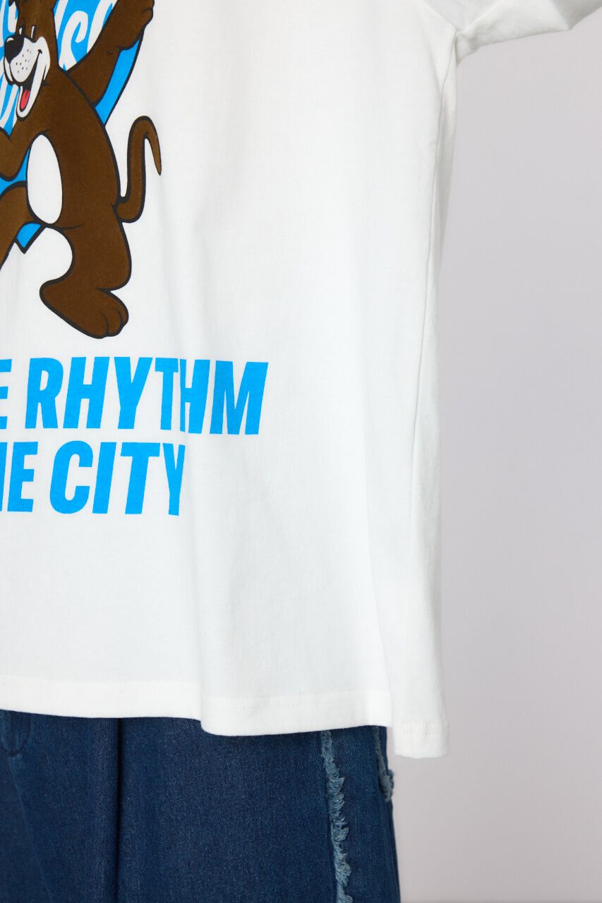 RODEO CROWNS「ハートパネルレイヤードロングスリーブTシャツ」|Tシャツ・カットソー|