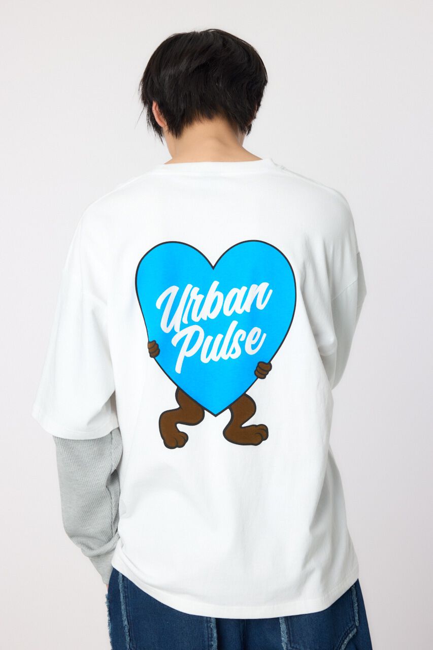 RODEO CROWNS「ハートパネルレイヤードロングスリーブTシャツ」|Tシャツ・カットソー|