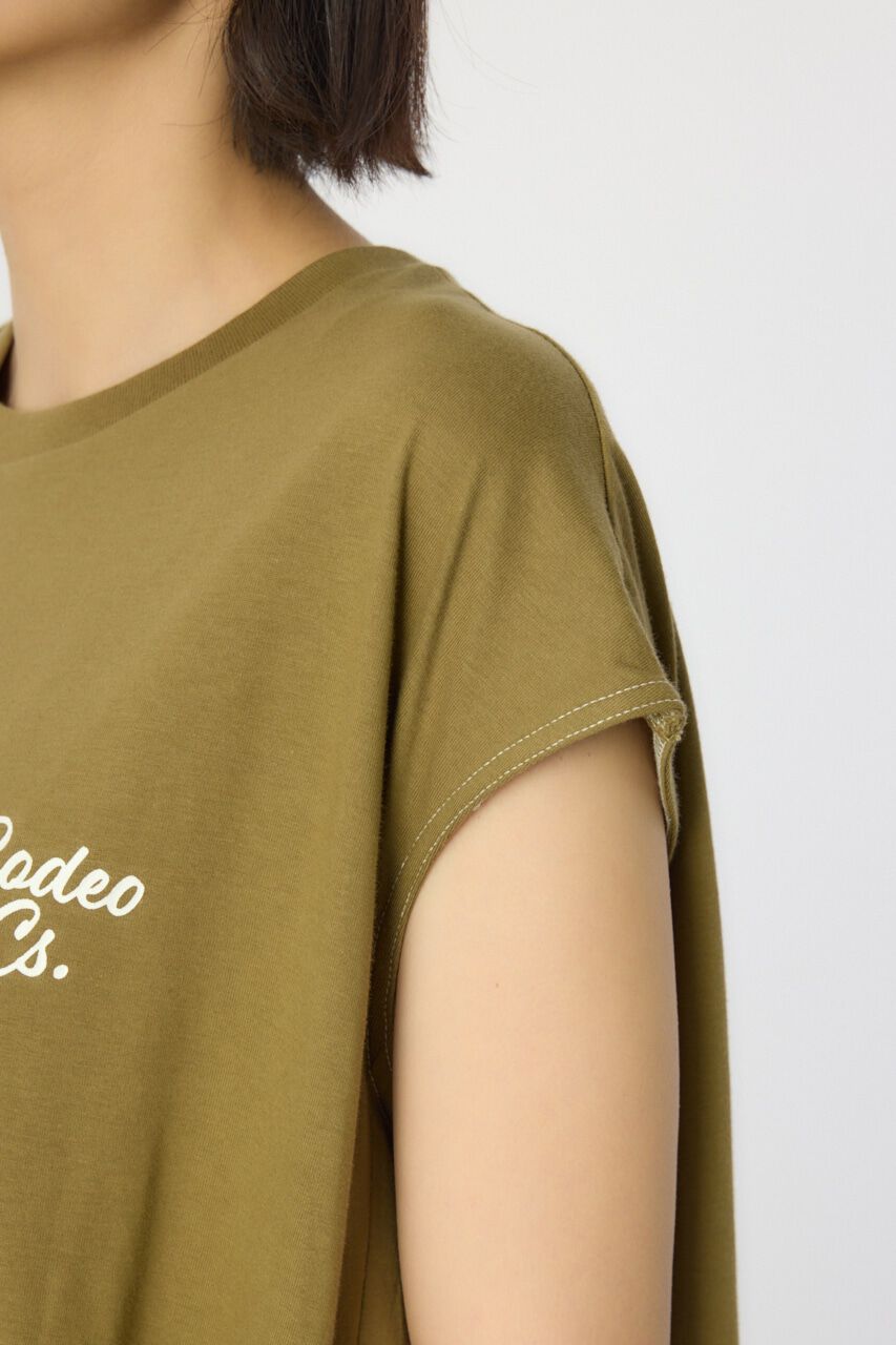 RODEO CROWNS「配色ステッチノースリーブワンピース」|ワンピース|