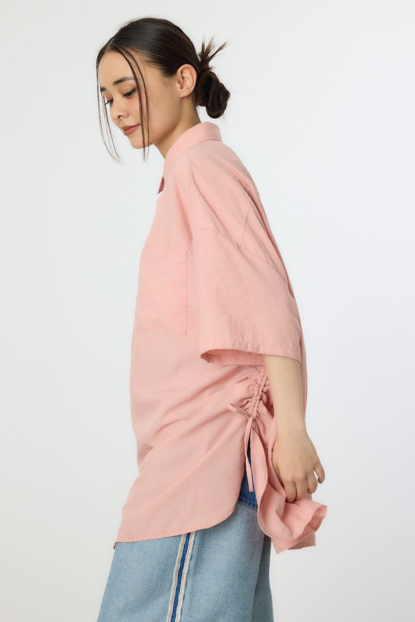 RODEO CROWNS「ハーフスリーブビッグシャツ」|シャツ・ブラウス|