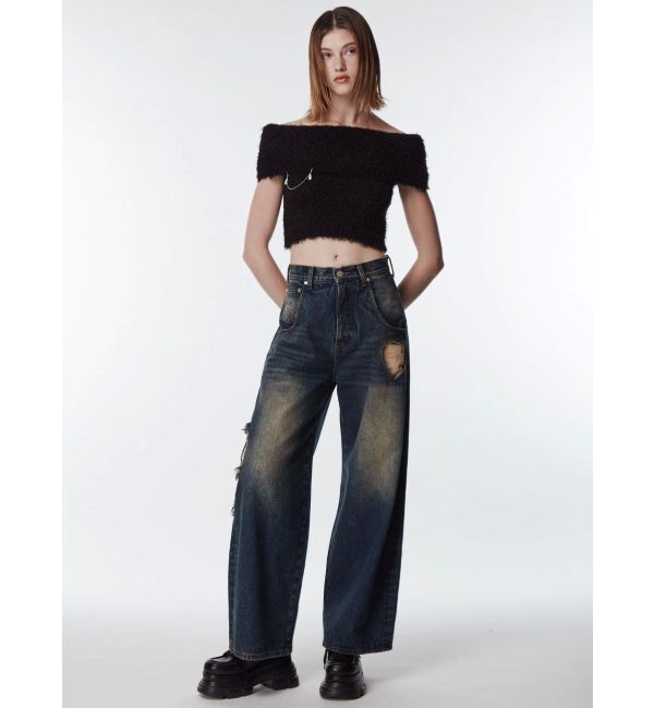 EMODA「タンクソールリボンローファー」|ローファー|