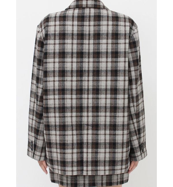 EVRIS「チェックルーズジャケット【セットアップ着用可能】」|テーラードジャケット|