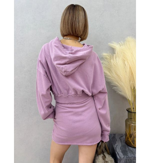 EVRIS「ブリーチスウェットミニスカート【セットアップ着用可能】」|スカート|