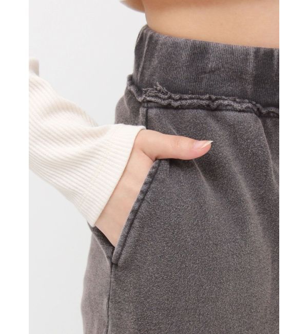 EVRIS「ブリーチスウェットミニスカート【セットアップ着用可能】」|スカート|