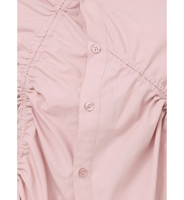 jouetie「アシメドロストギャザーシャツ」|シャツ・ブラウス|