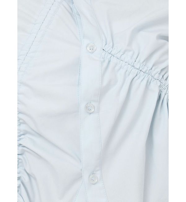 jouetie「アシメドロストギャザーシャツ」|シャツ・ブラウス|