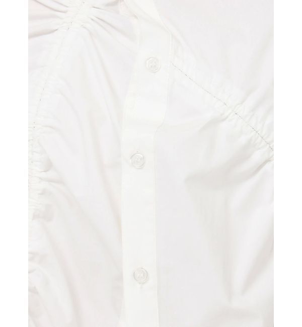 jouetie「アシメドロストギャザーシャツ」|シャツ・ブラウス|