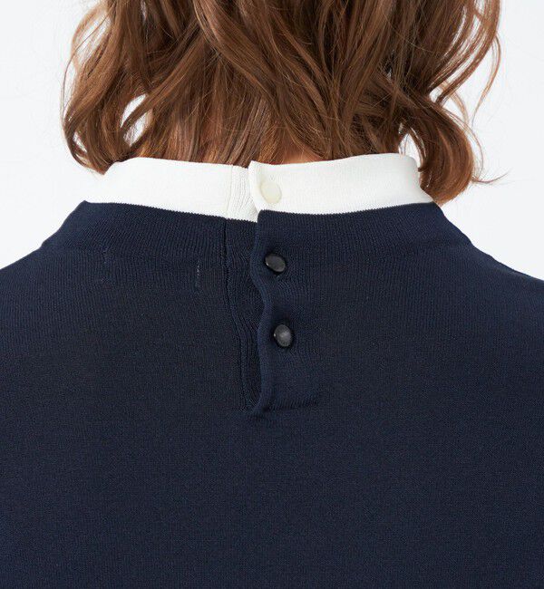 MACKINTOSH PHILOSOPHY「【25年秋冬モデル】Cleric Collar Knit ロングスリーブ」|ニット・セーター|