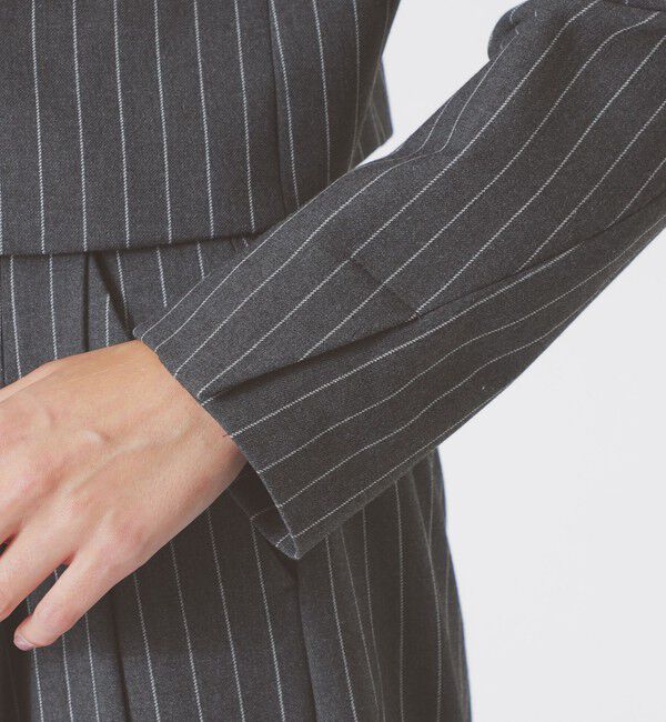  「ボックスクロップドジャケット」|テーラードジャケット|