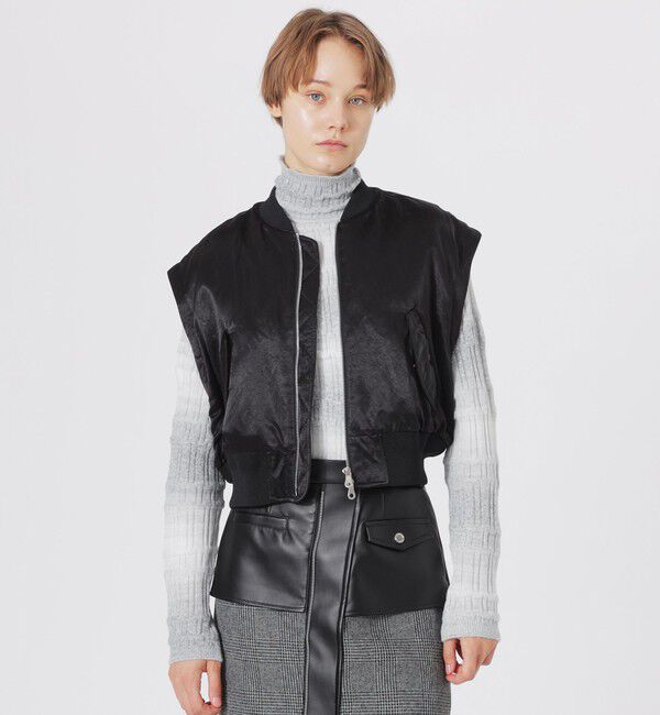  「コンパクトギャザーMA-1」|ブルゾン・スタジャン|