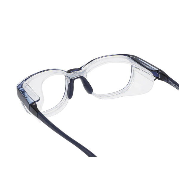  「ウェリントン型 飛沫・花粉対策めがね AIR VISOR ULTRA+ Mサイズ」|メガネ|