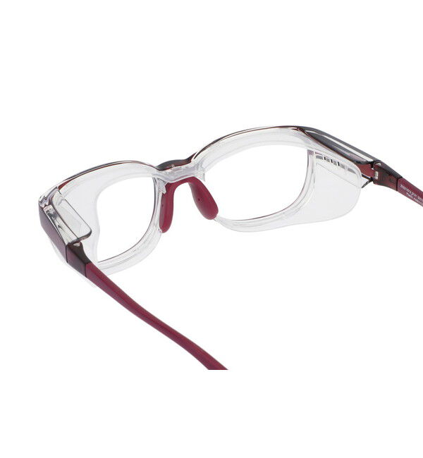  「ウェリントン型 飛沫・花粉対策めがね AIR VISOR ULTRA+ Mサイズ」|メガネ|