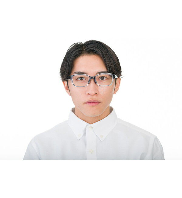  「ウェリントン型 飛沫・花粉対策めがね AIR VISOR ULTRA+ Lサイズ」|メガネ|